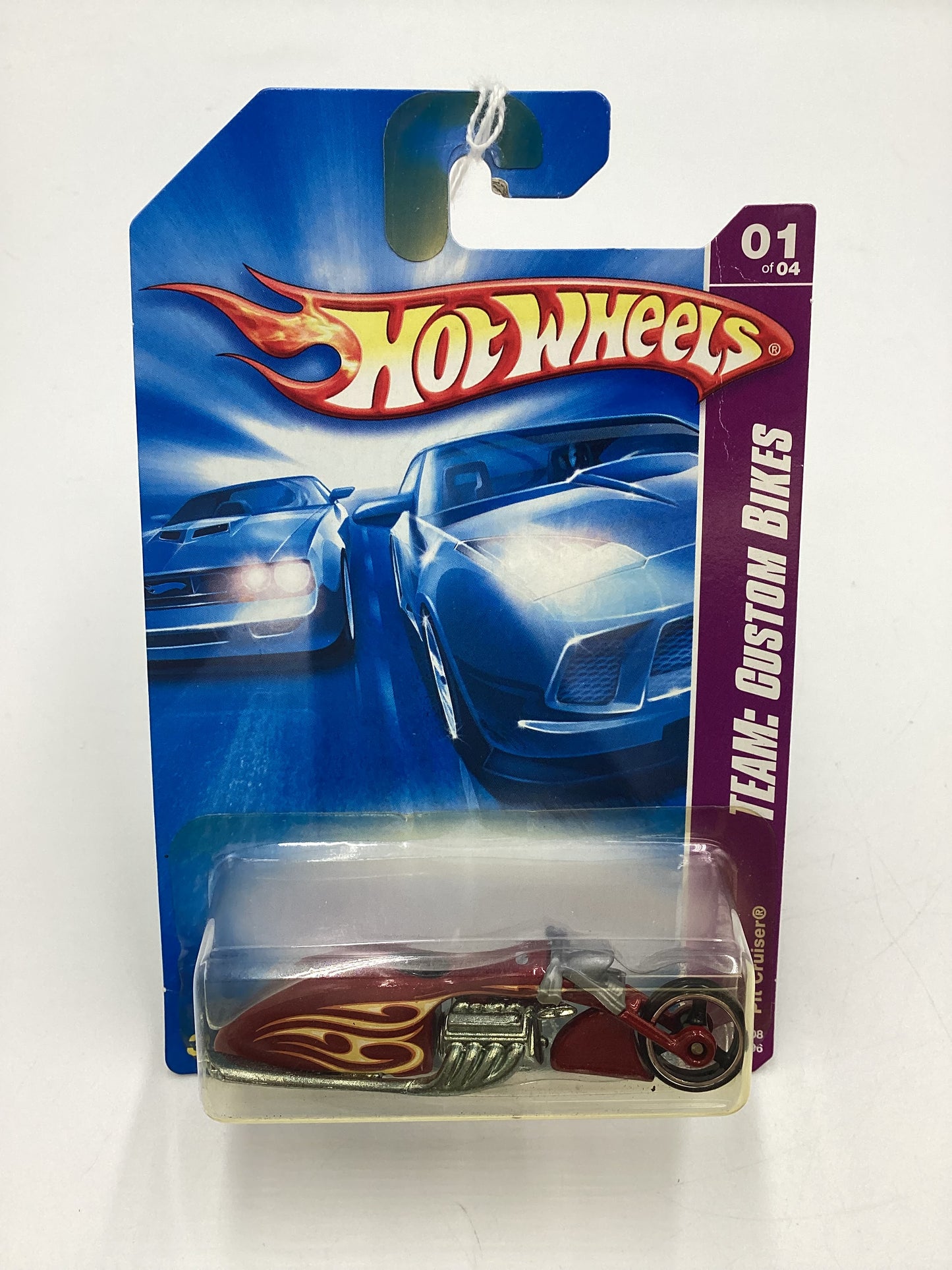 2008 Hot Wheels HW Team: Custom Bikes #149 Pit Cruiser Red 113B