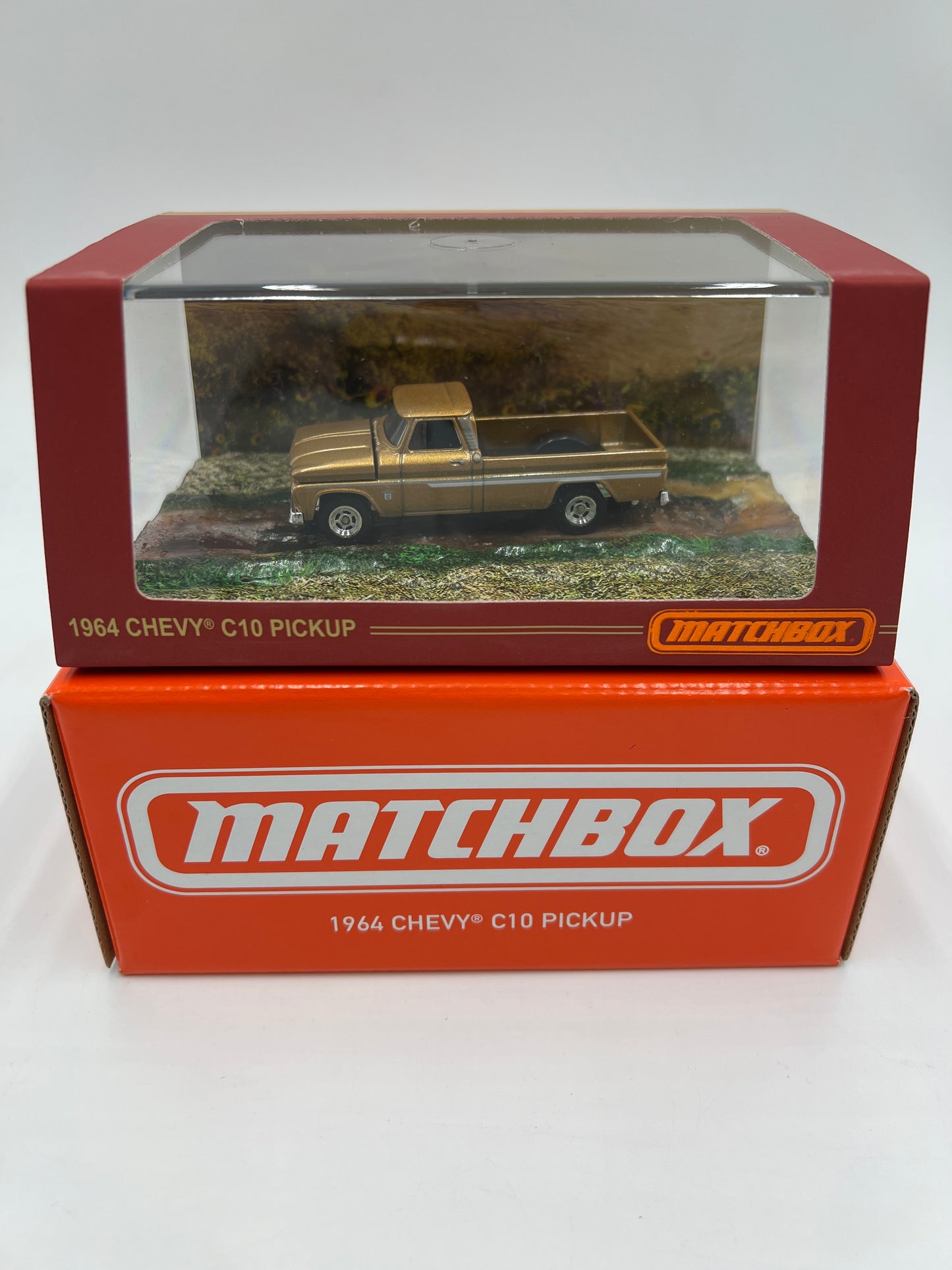 Matchbox RLC Mattel Creations 1964 Chevy C10 Pickup Gold