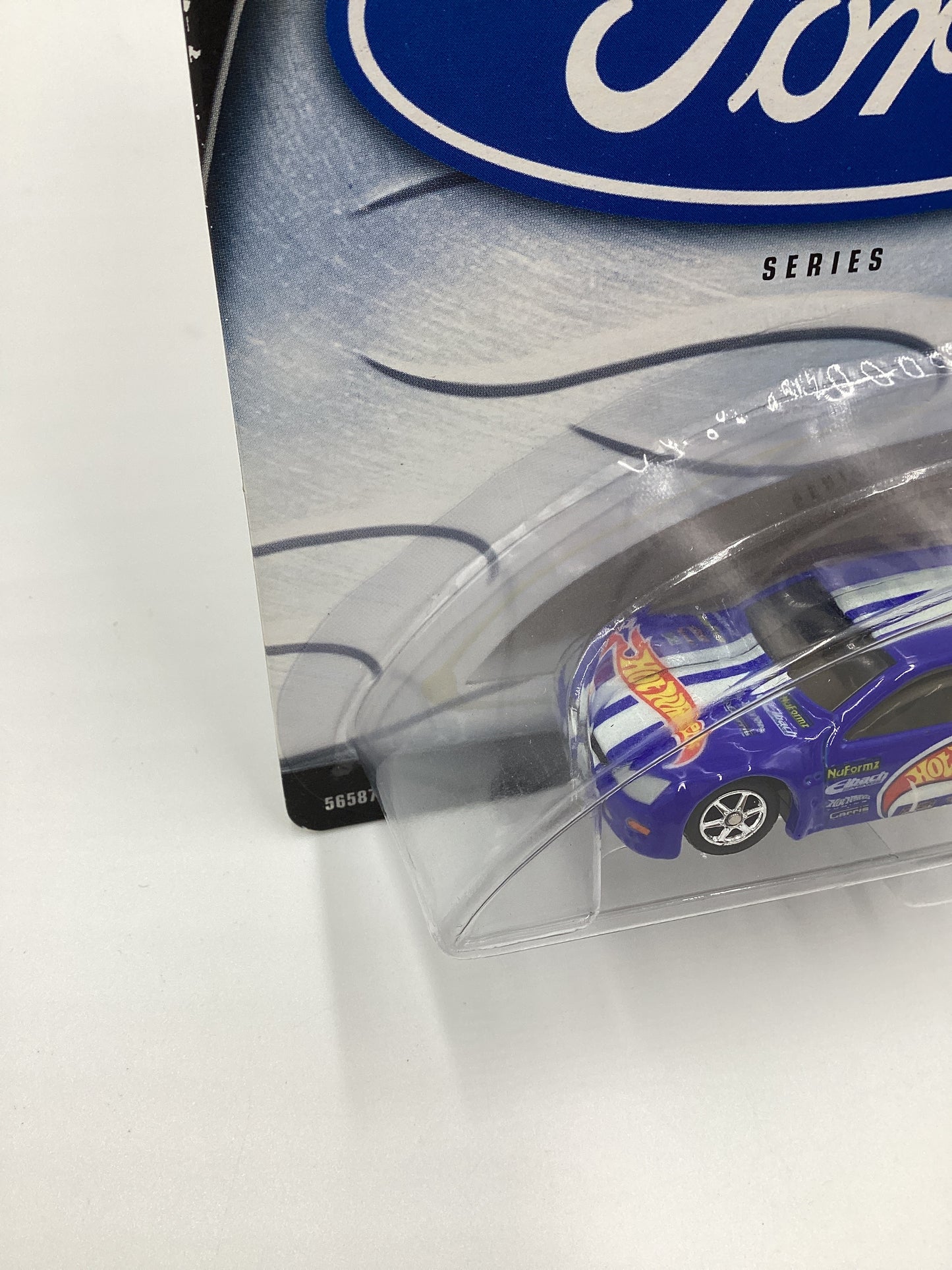 Hot Wheels 100% Ford Series No. 1/4 Ford Focus Blue 243G