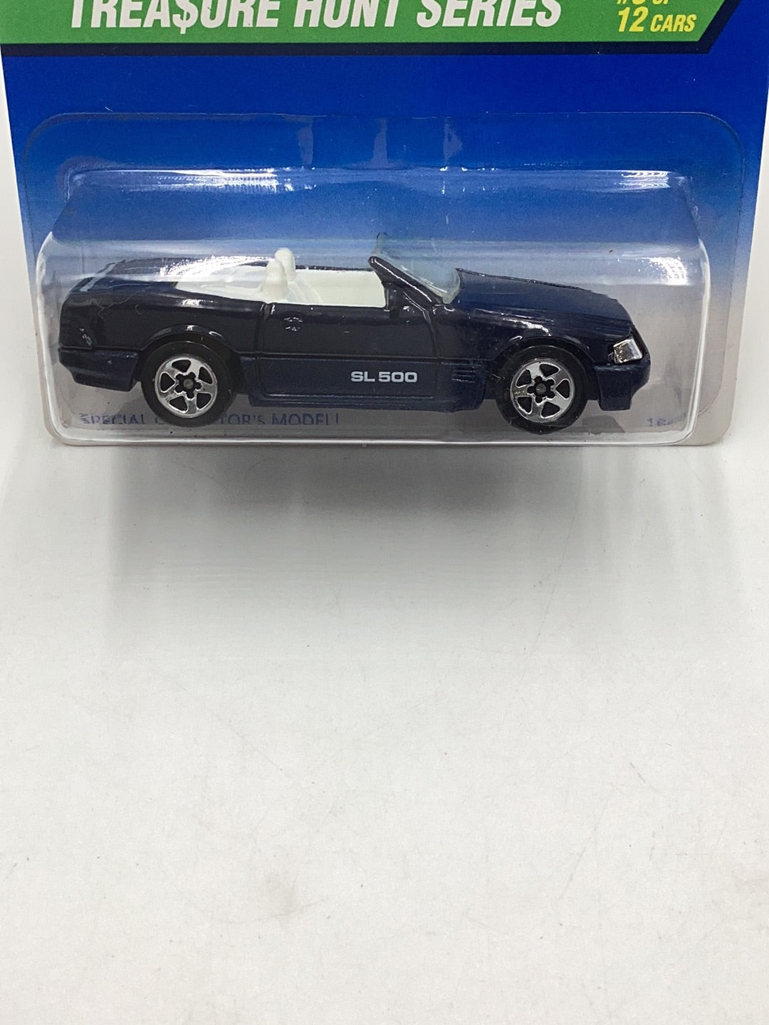 1997 Hot Wheels Treasure Hunt #580 Mercedes 500 SL #3 of 12 with protector