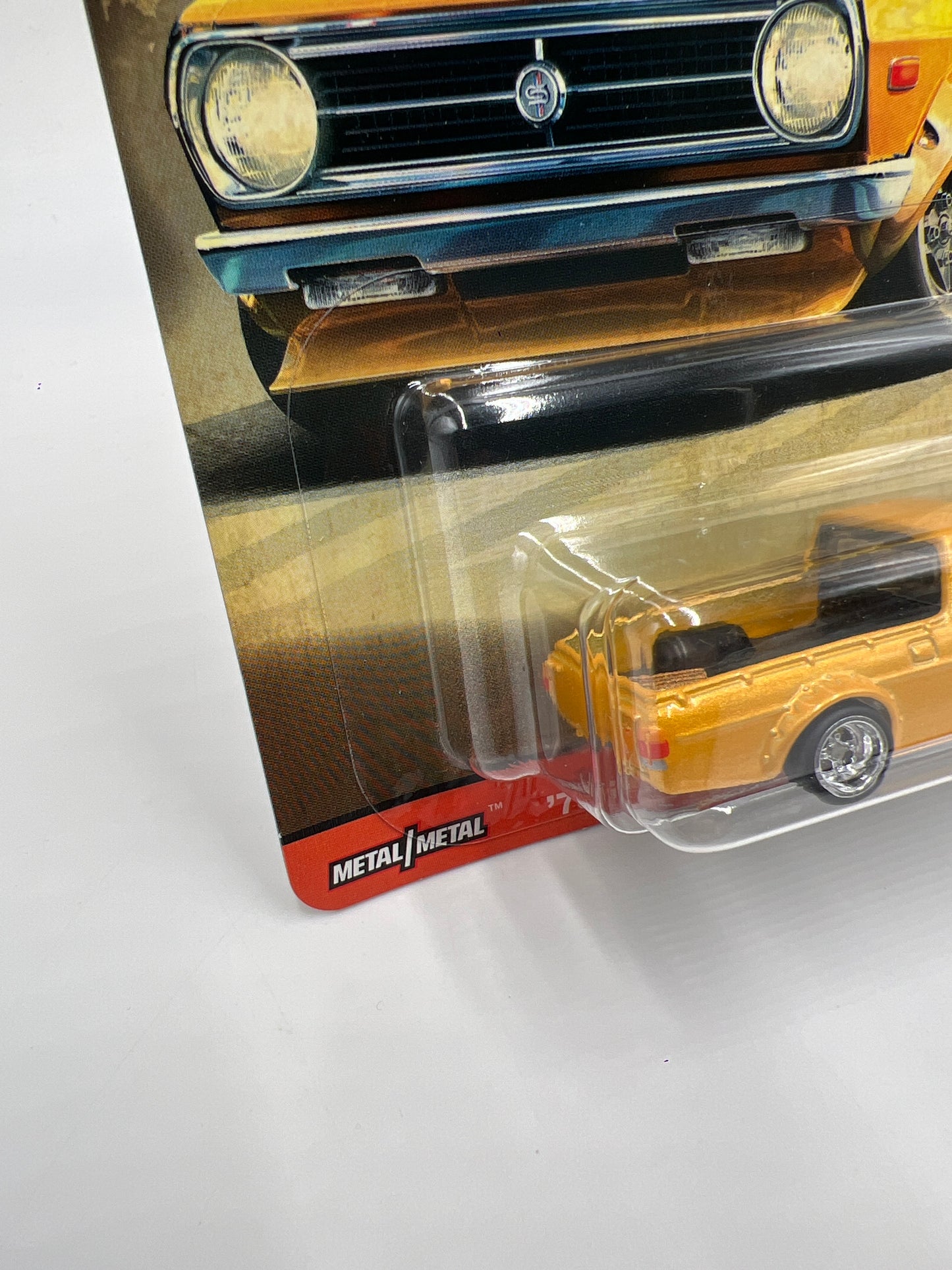 Hot Wheels Premium Japan Historics #4 75 Datsun Sunny Truck B120 Yellow 245B