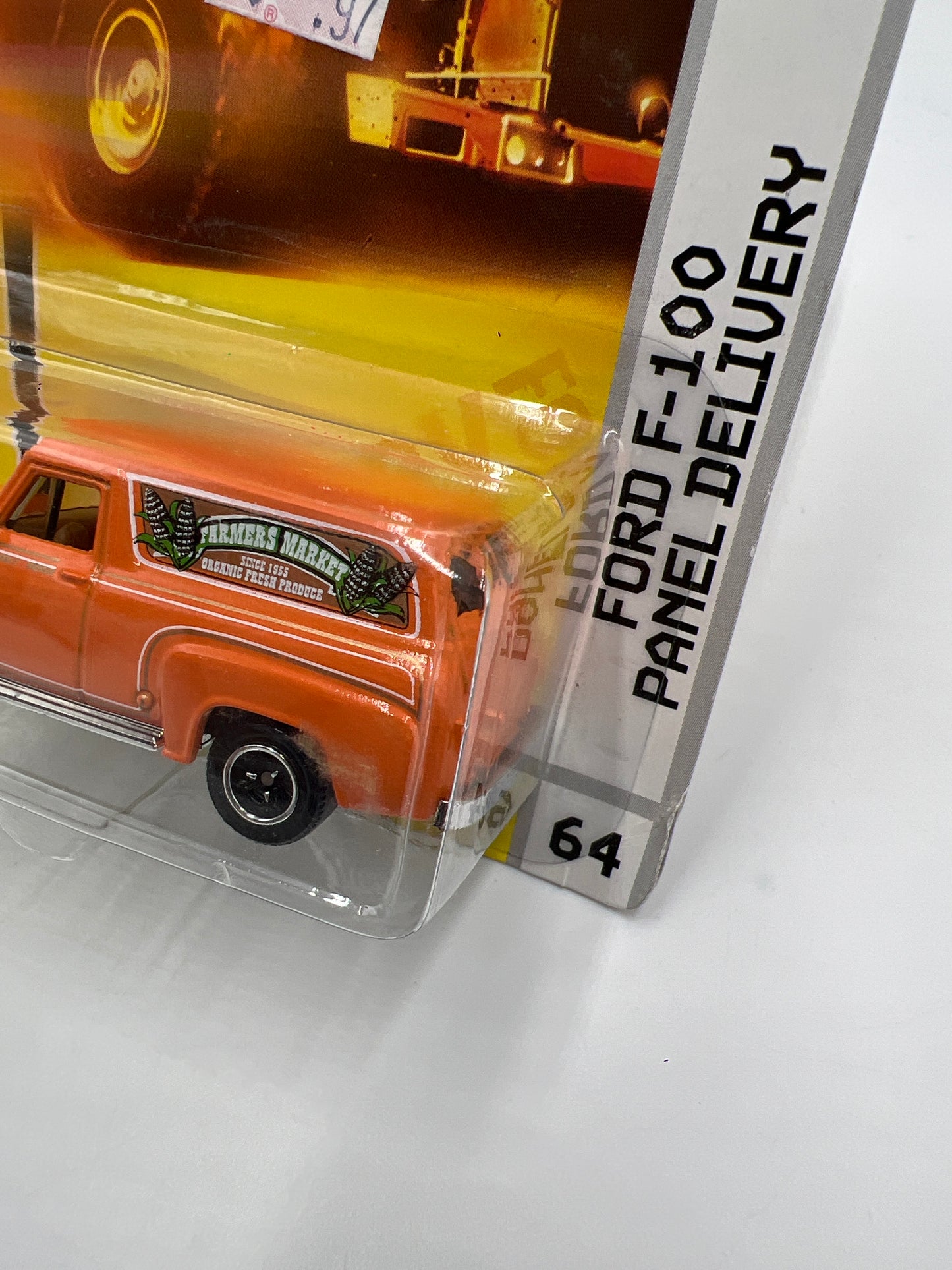 Matchbox Farm #64 Ford F100 Panel Delivery Orange 208E