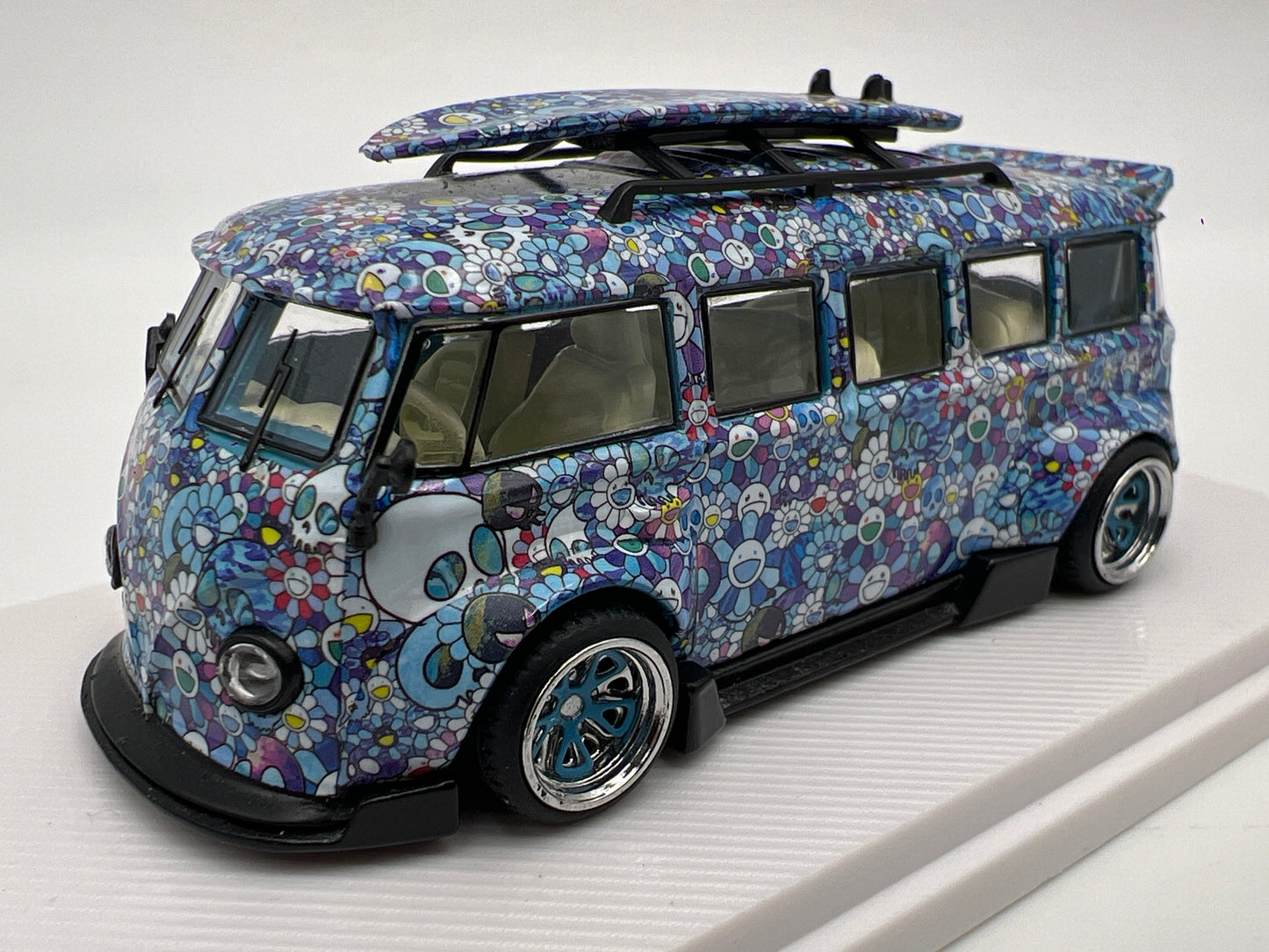 Liberty 64 VW T1 Kombi Camper Van Blue Sunflower