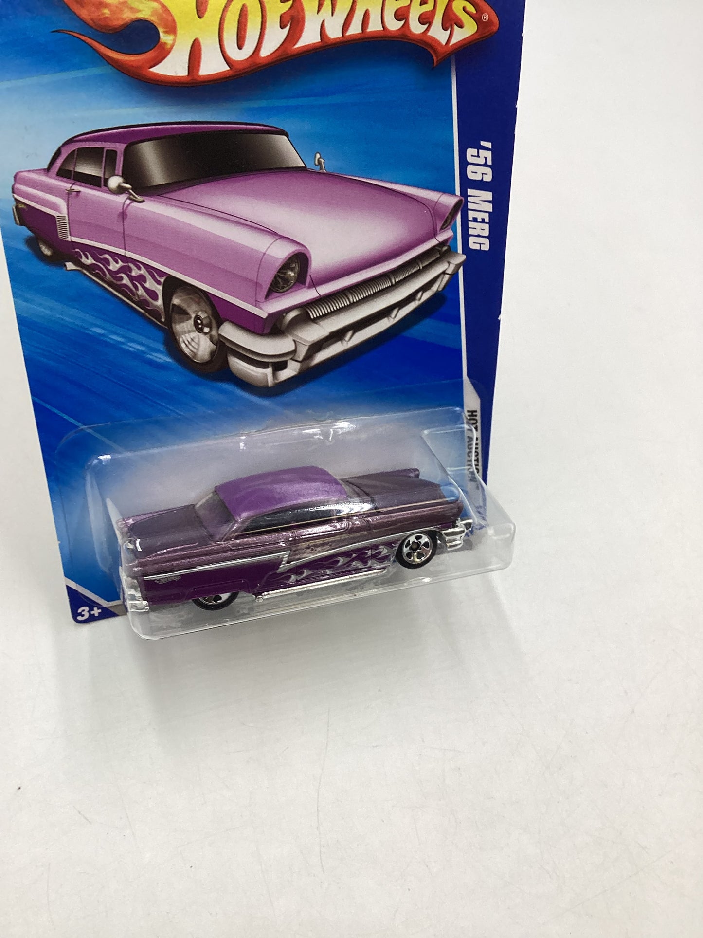 2010 Hot Wheels #163 Purple 56 Merc 50C