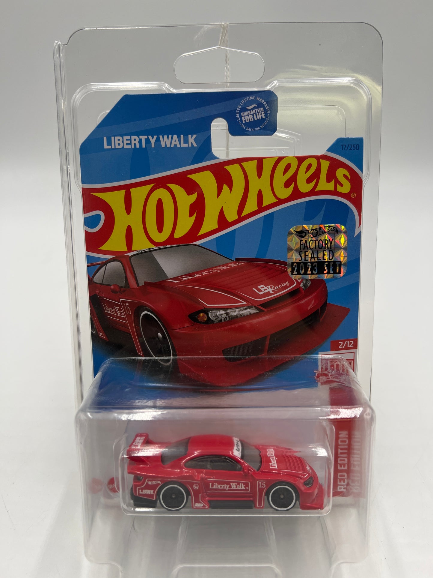 2023 Hot Wheels Red Edition #17 LB Super Silhouette Nissan Silvia Factory Sealed W/Protector