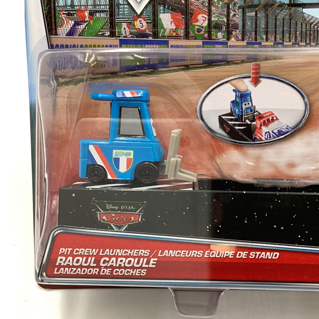 Disney Pixar Cars Pit Crew Launcher Raoul Caroule 136C