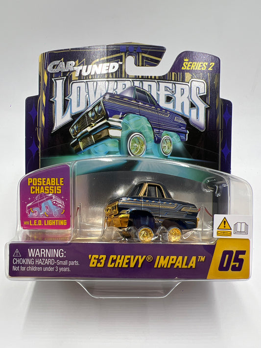 MGA Car Tuned Series 2 Show Glow Lowriders #5 63 Chevy Impala