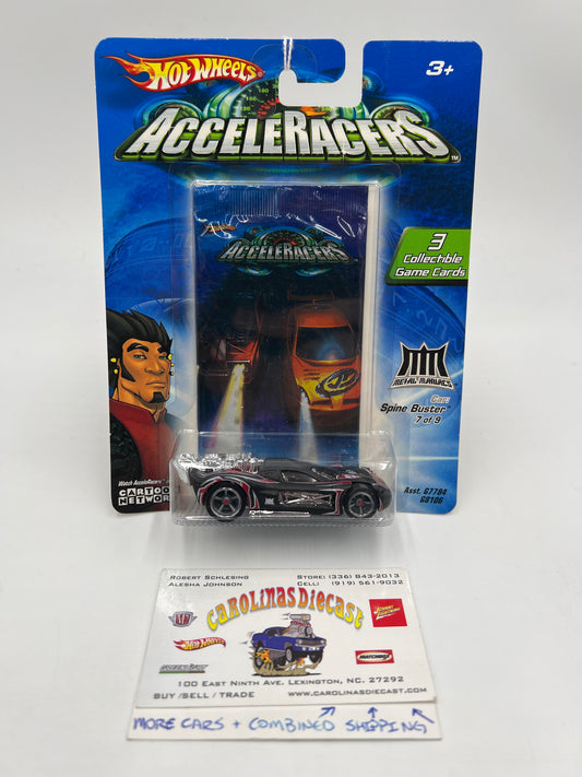 Hot Wheels Acceleracers Metal Maniacs #7 Spine Buster CM5 Wheels VHTF