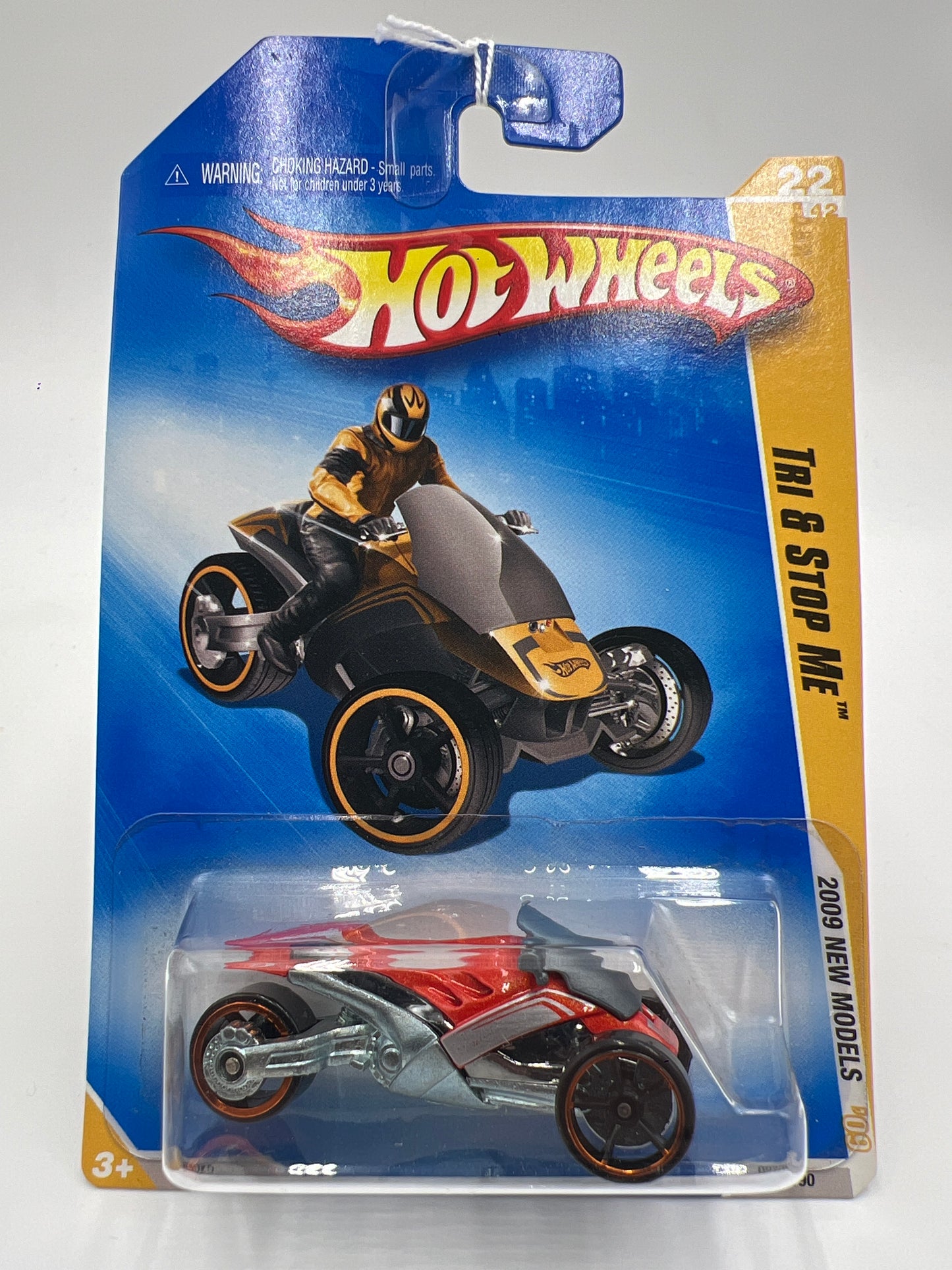 2009 Hot Wheels New Models #22 Tri & Stop Me Orange BB9