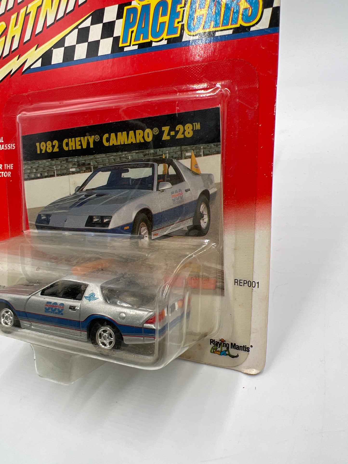 Johnny Lightning Official Pace Cars 1982 Chevy Camaro Z-28 Silver *Veins* 221G