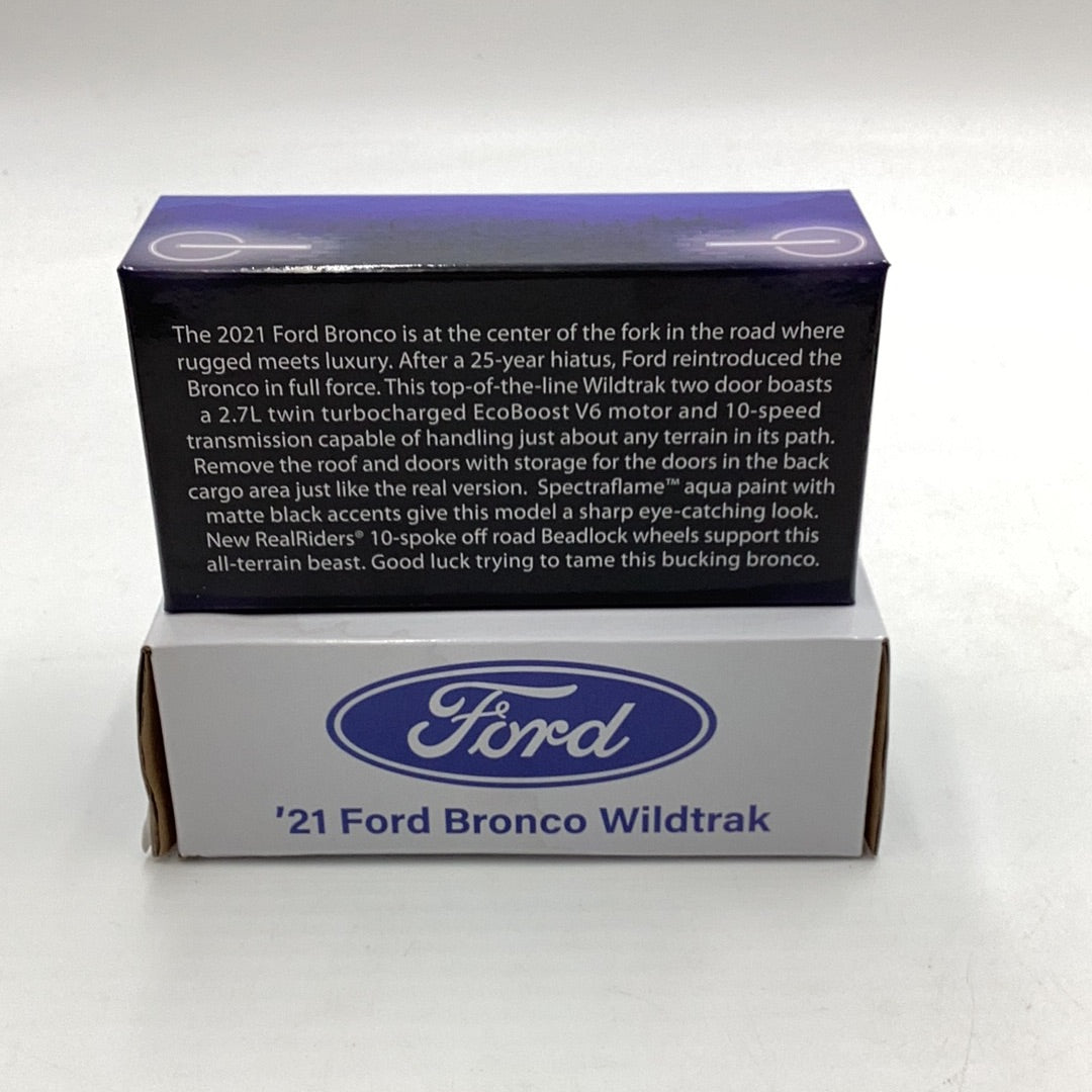 2023 Hot Wheels RLC ‘21 Ford Bronco Wildtrak Blue