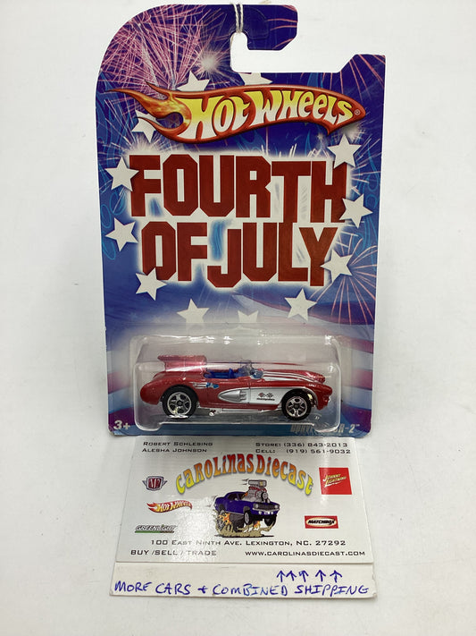 Hot wheels Fourth of July Corvette SR-2 159E