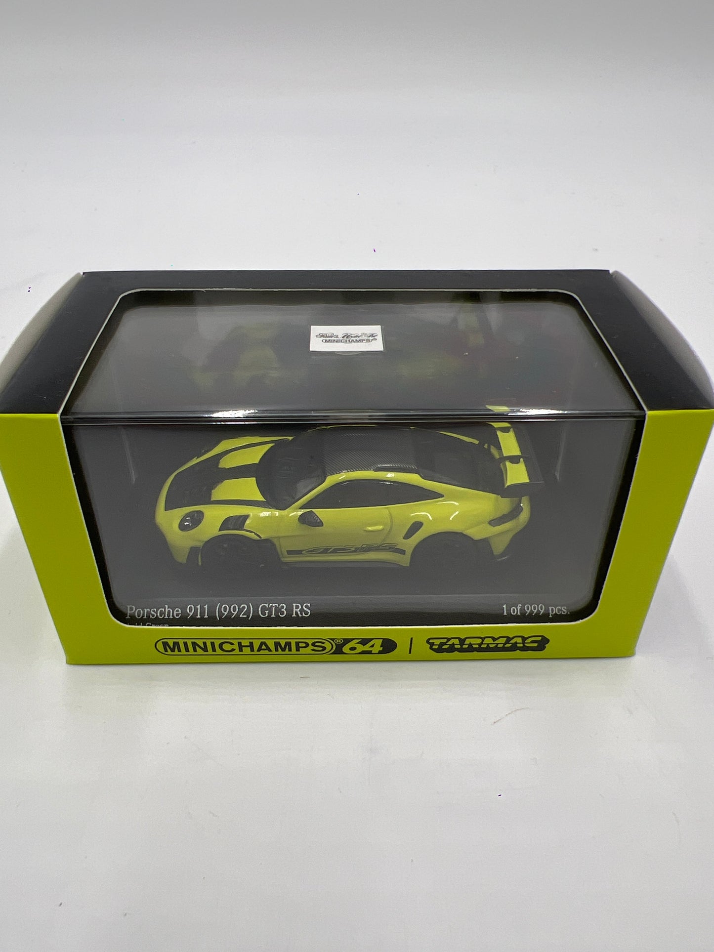 Tarmac Works x Minichamps 64 Acrylic Porsche 911 (992) GT3 RS 1/999