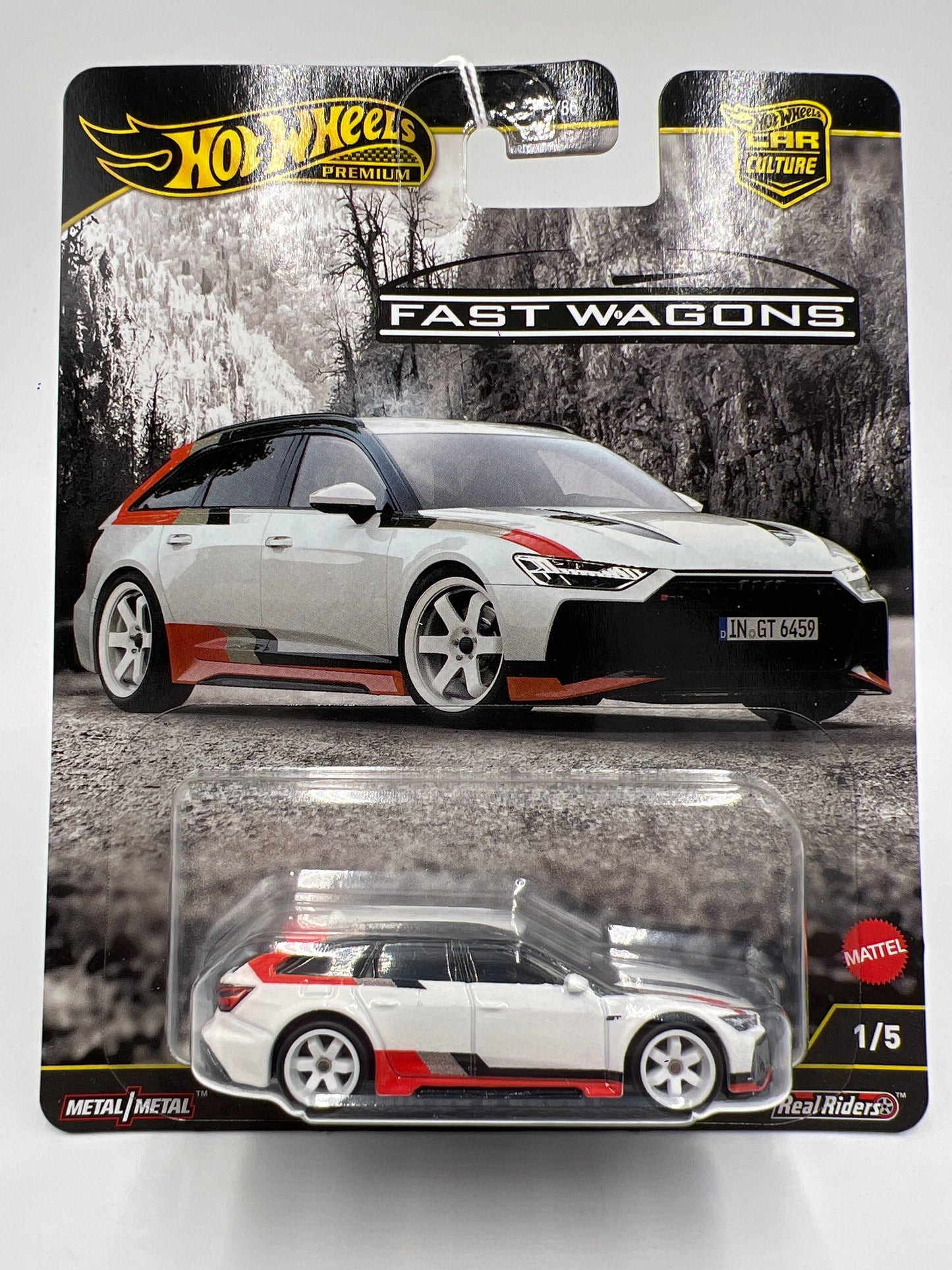 2025 Hot Wheels Car Culture Premium Fast Wagons Full Set Of 5