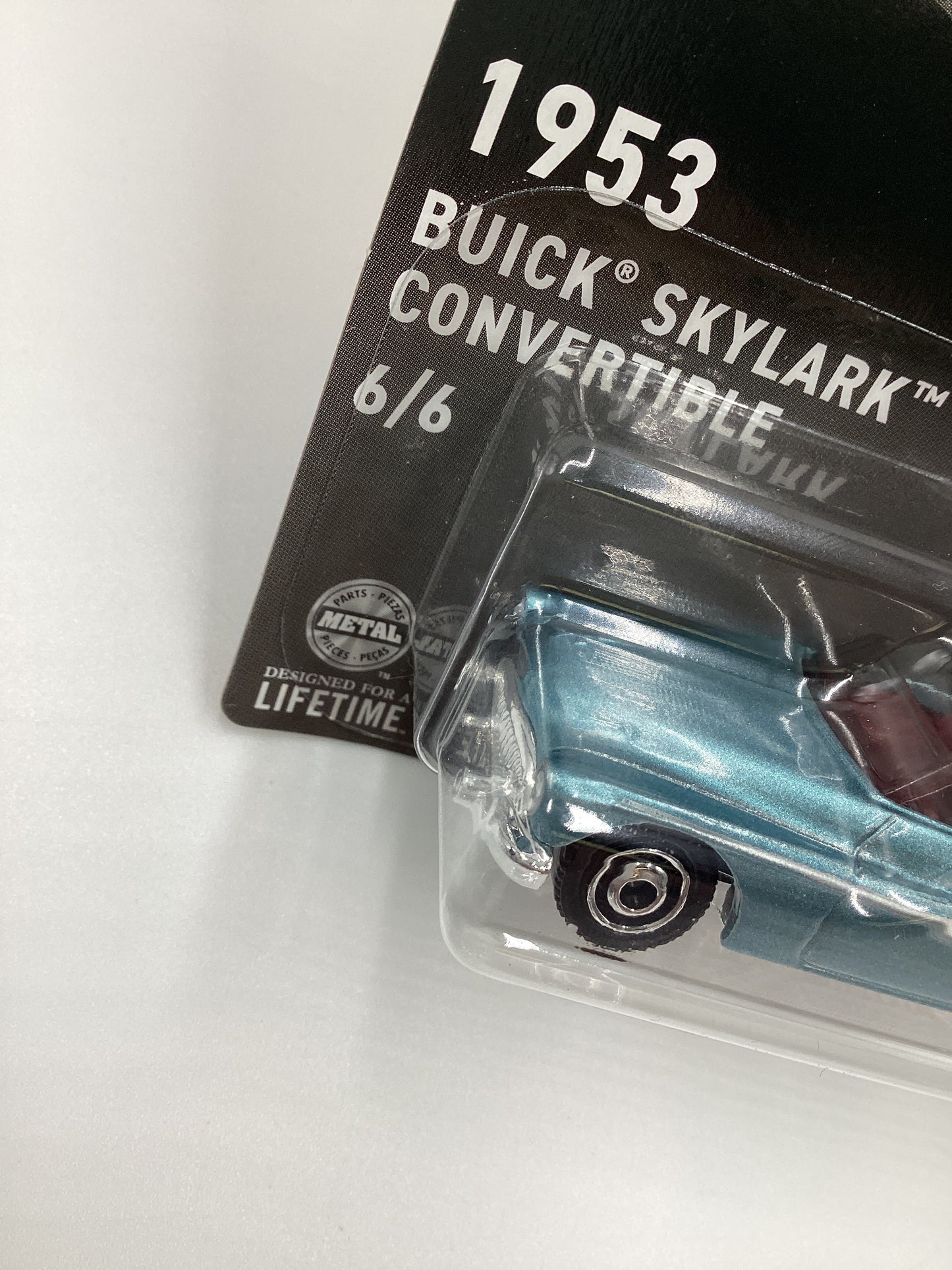 2024 Matchbox American Convertibles #6 1953 Buick Skylark Convertible Light Blue 162F