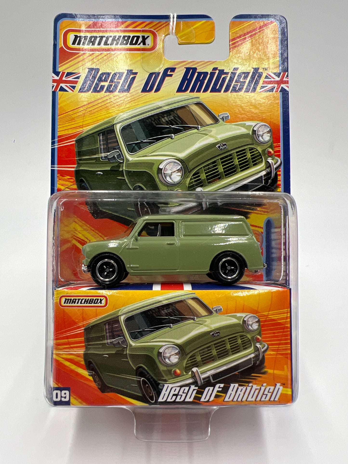 Matchbox Best Of British #9 65 Austin Mini Van Green 173E