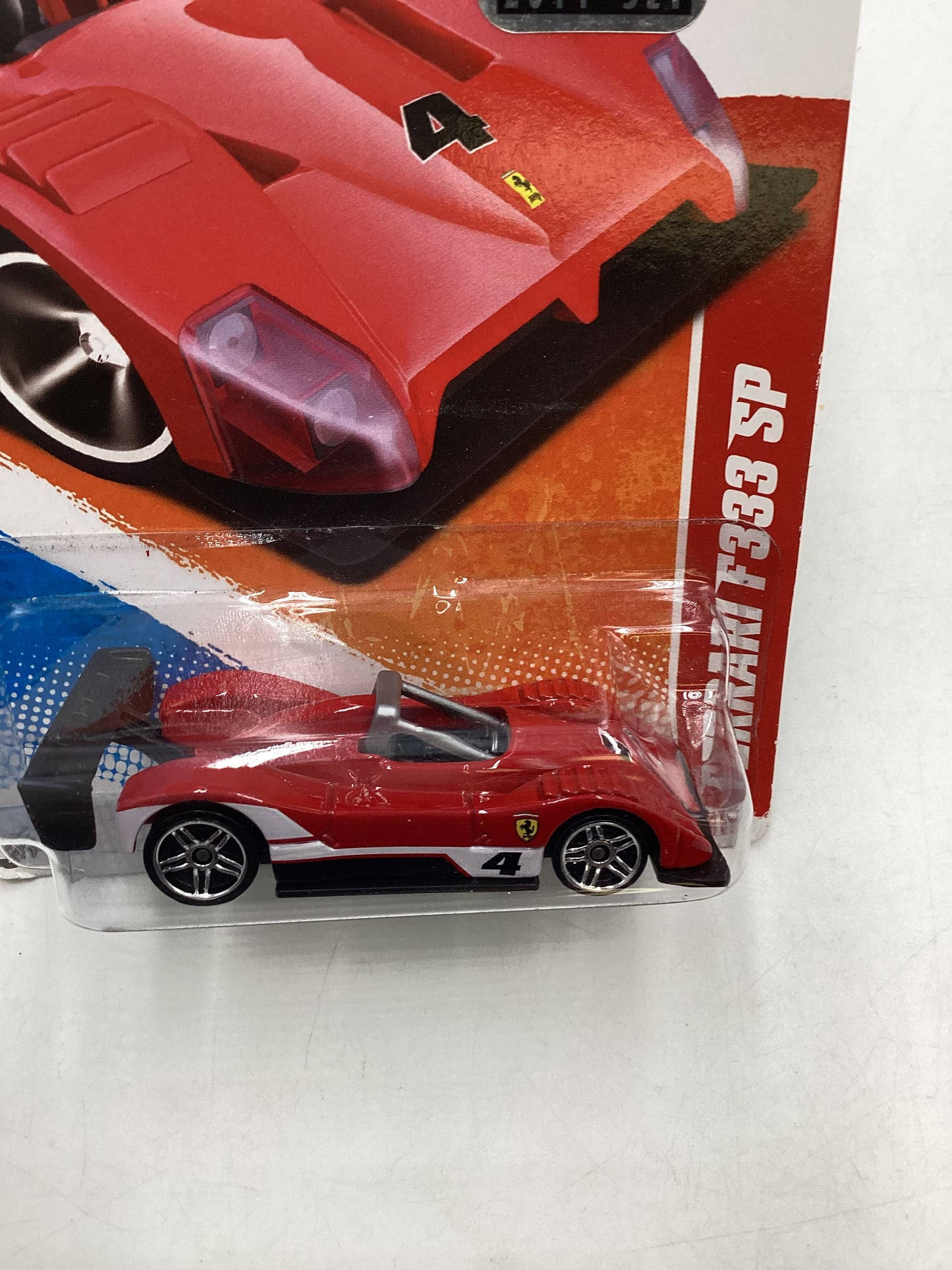 2011 Hot Wheels #220 Ferrari F333 SP Red Factory Sealed