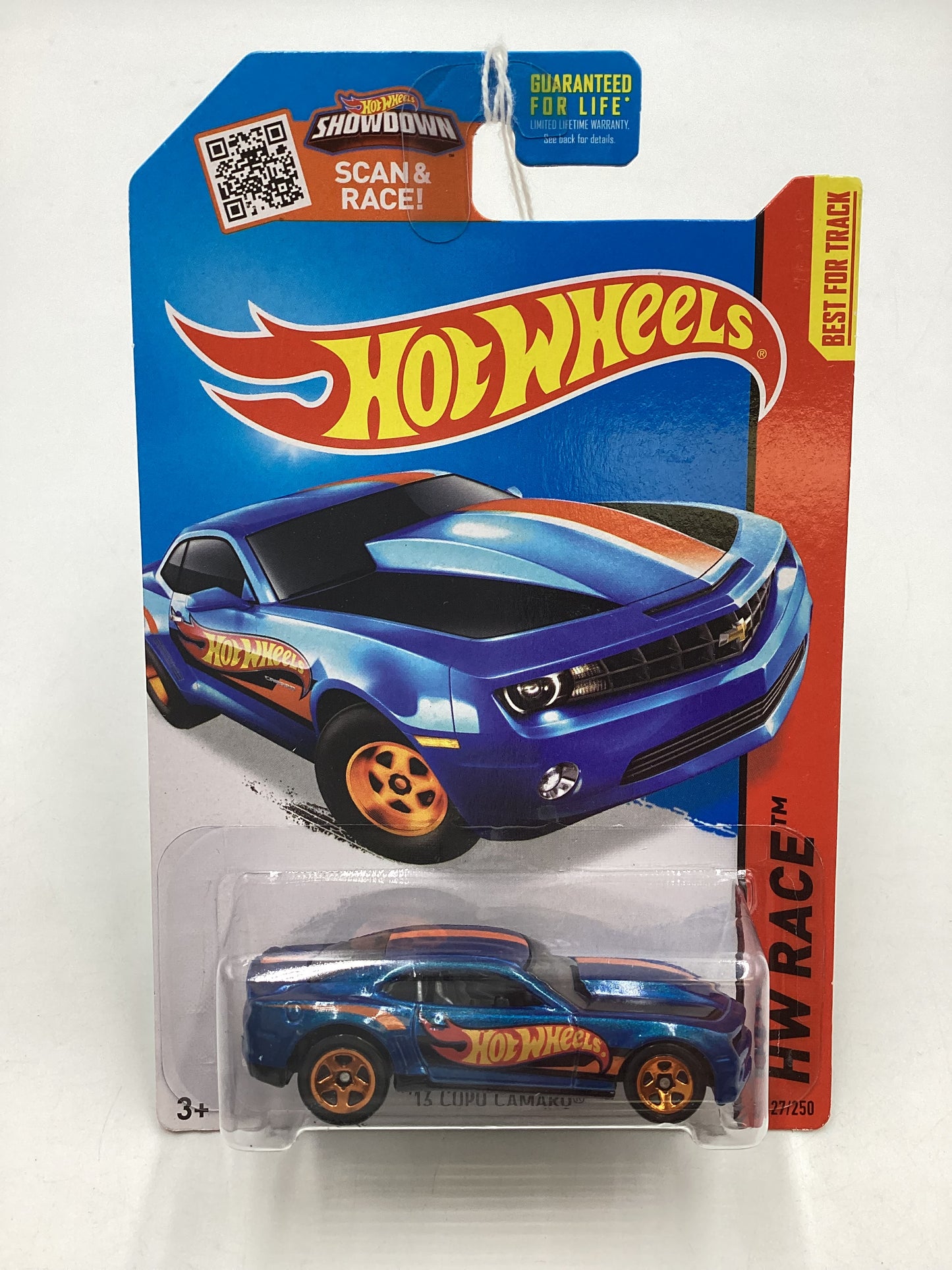 2015 Hot Wheels #127 13 Copo Camaro Blue 7H