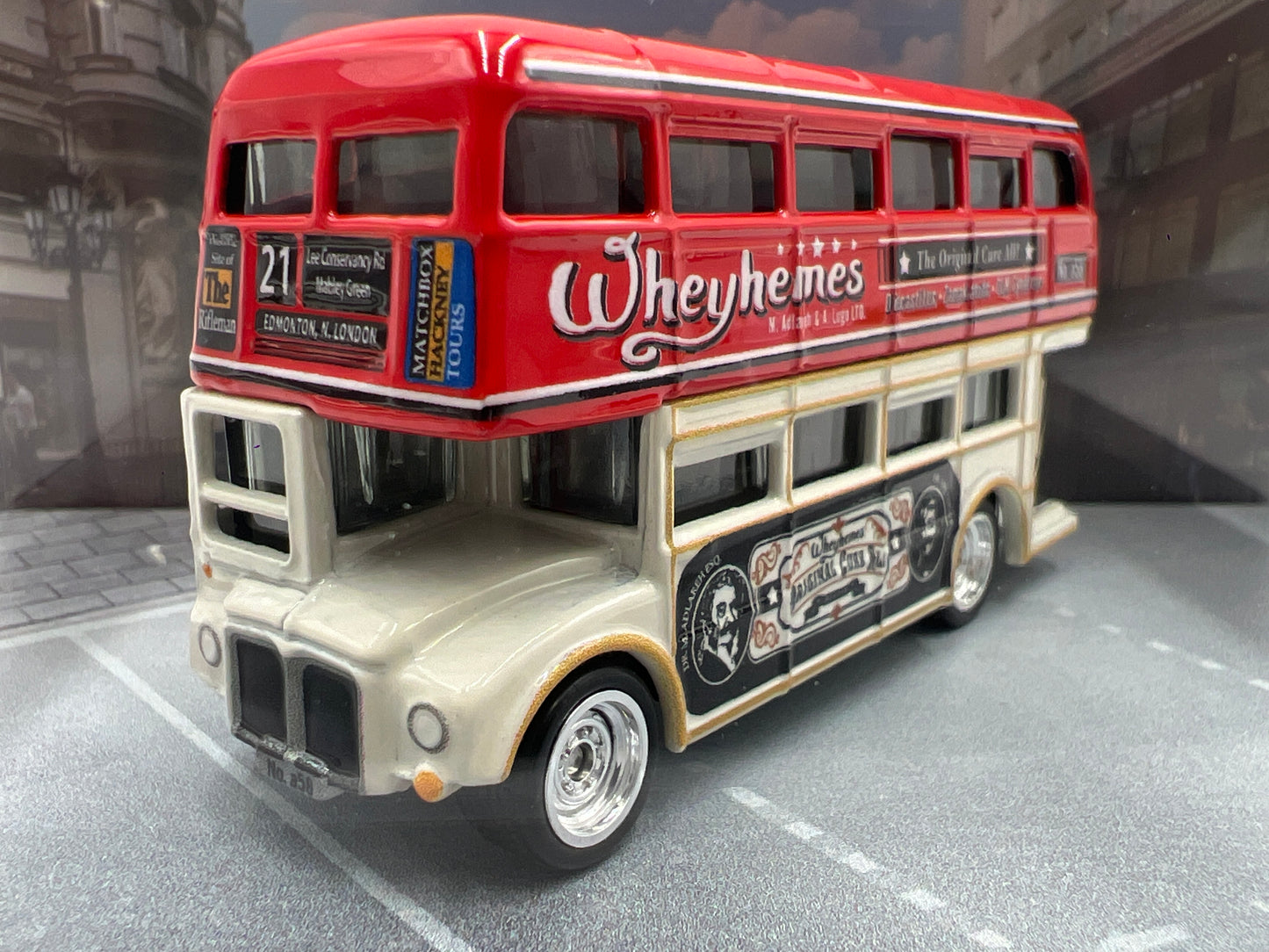 Matchbox Mattel Creations Routemaster Bus Red/White