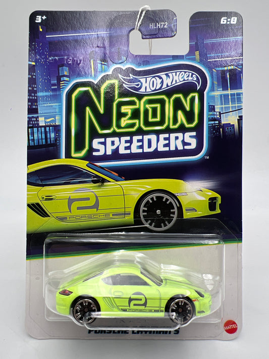 2026 Hot Wheels Neon Speeders #6 Porsche Cayman S 161K