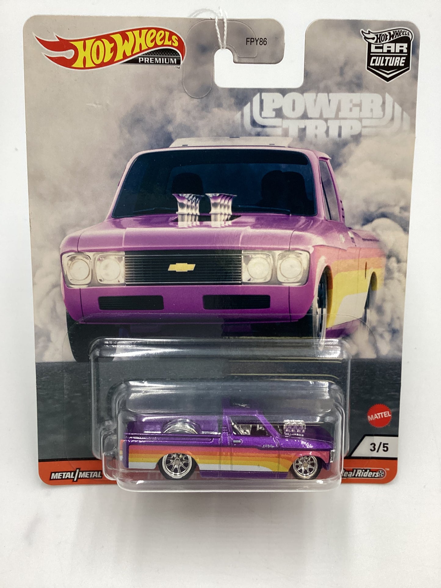 Hot wheels Car Culture Power Trip #3 Custom 72 Chevy Luv 242F