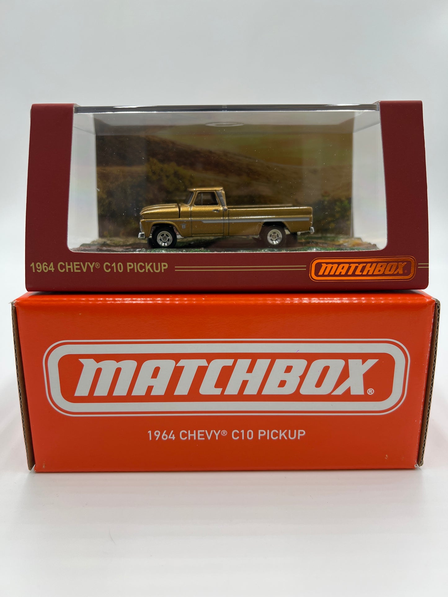 Matchbox Mattel Creations 1964 Chevy C10 Pickup Gold