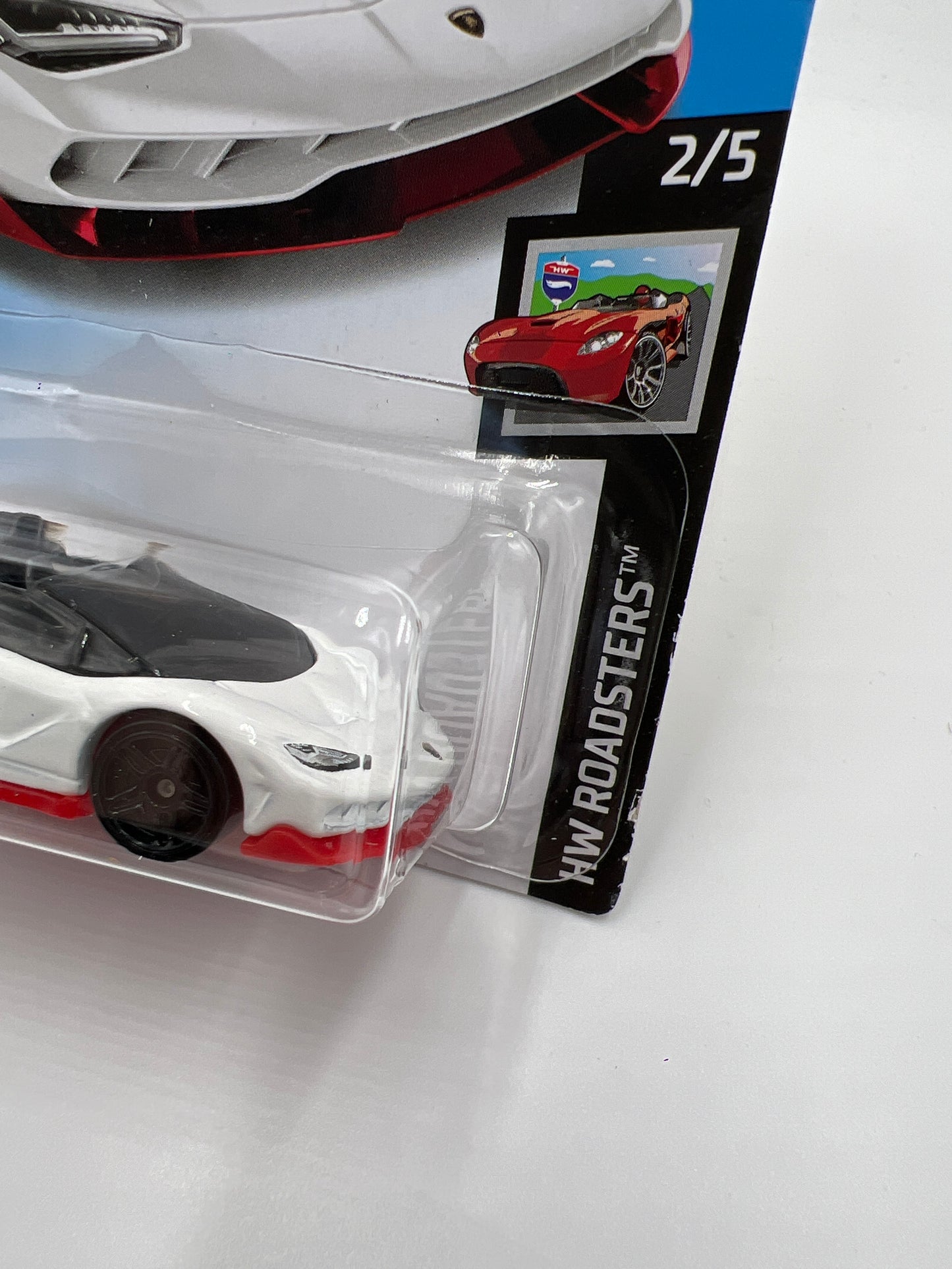 2020 Hot Wheels HW Roadsters #170 16 Lamborghini Centenario Roadster White 101G