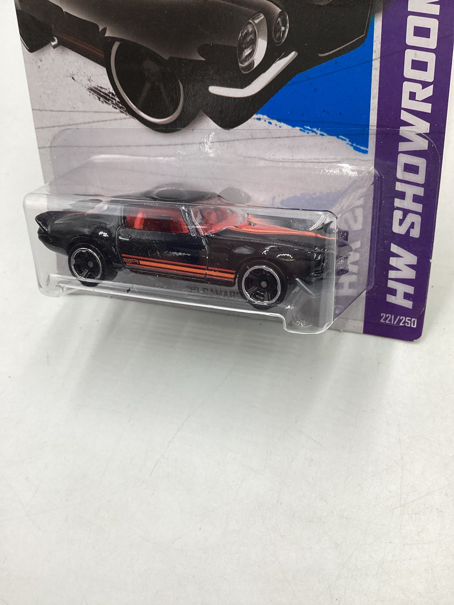 2013 Hot wheels #221 Black 70 Camaro 6E