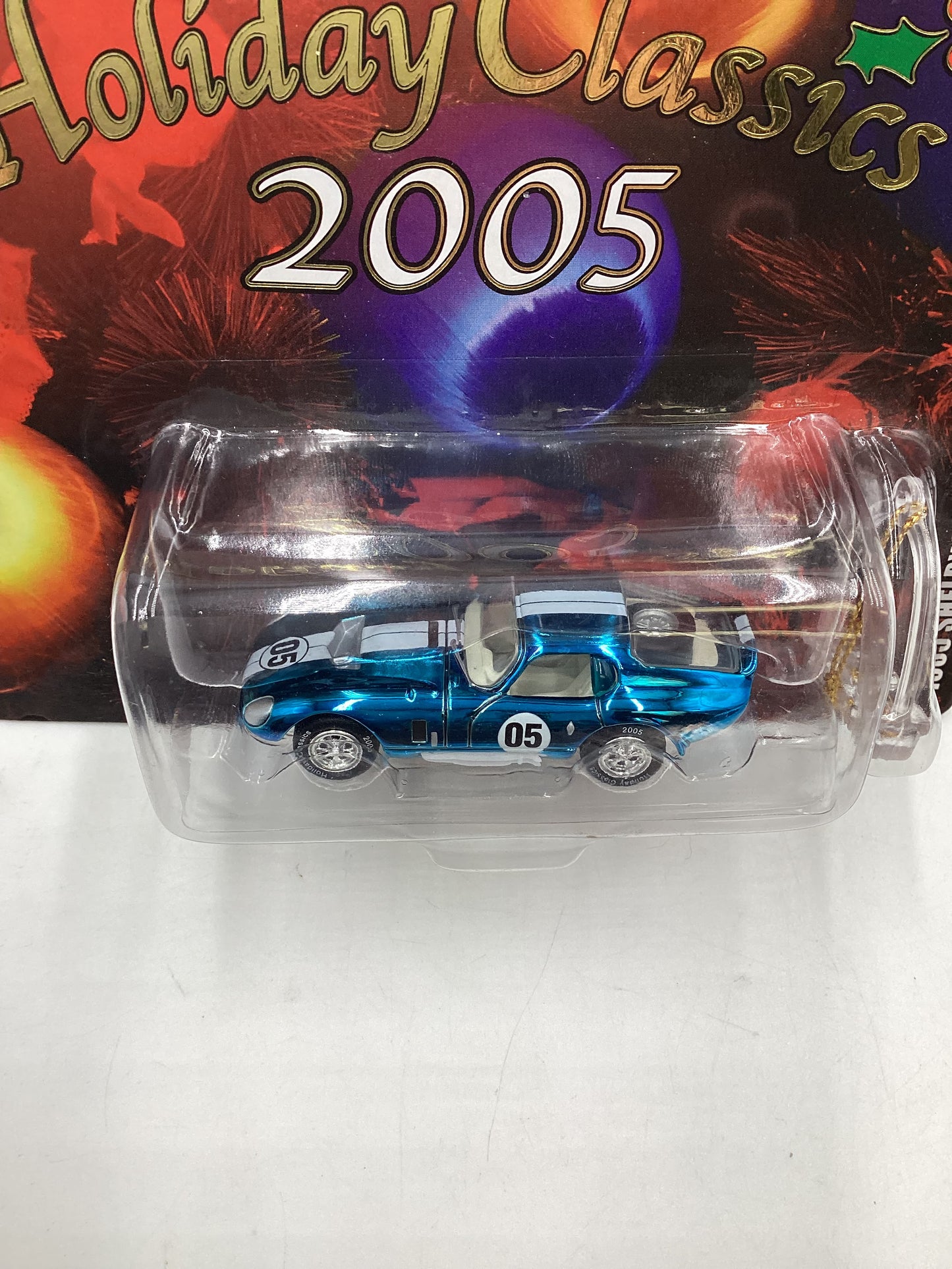 Johnny lightning Holiday Classics 2005 #5 1965 Shelby Cobra Daytona Coupe 189E