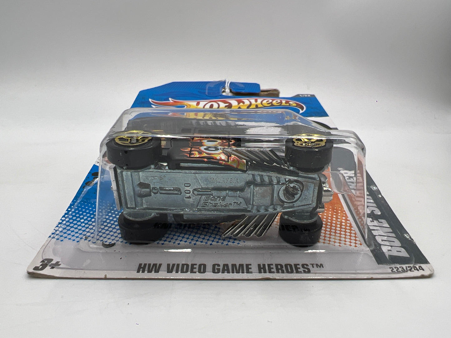 2011 Hot Wheels Video Game Heroes #223 Bone Shaker Black Error SR