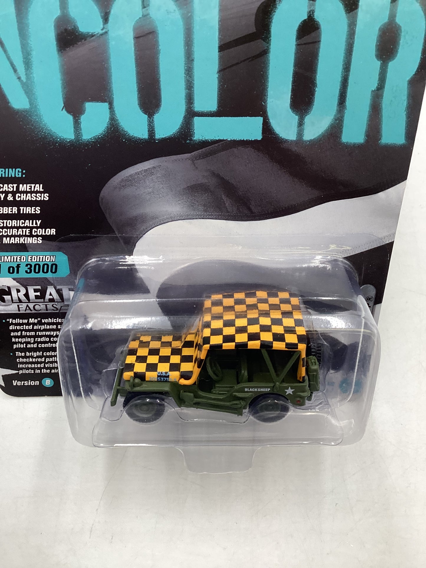 Johnny Lightning Greatest Generation in Color WWII Willys MB Jeep 227E