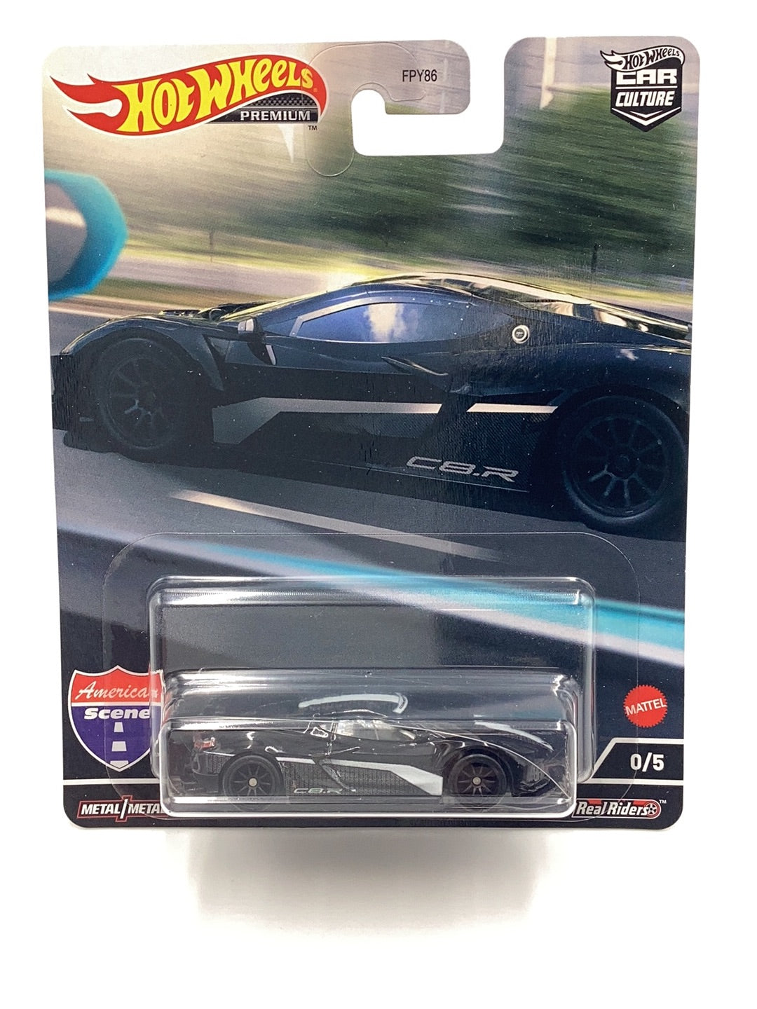 2022 Hot wheels Car Culture American Scene #0 Corvette C8.R Chase with protector