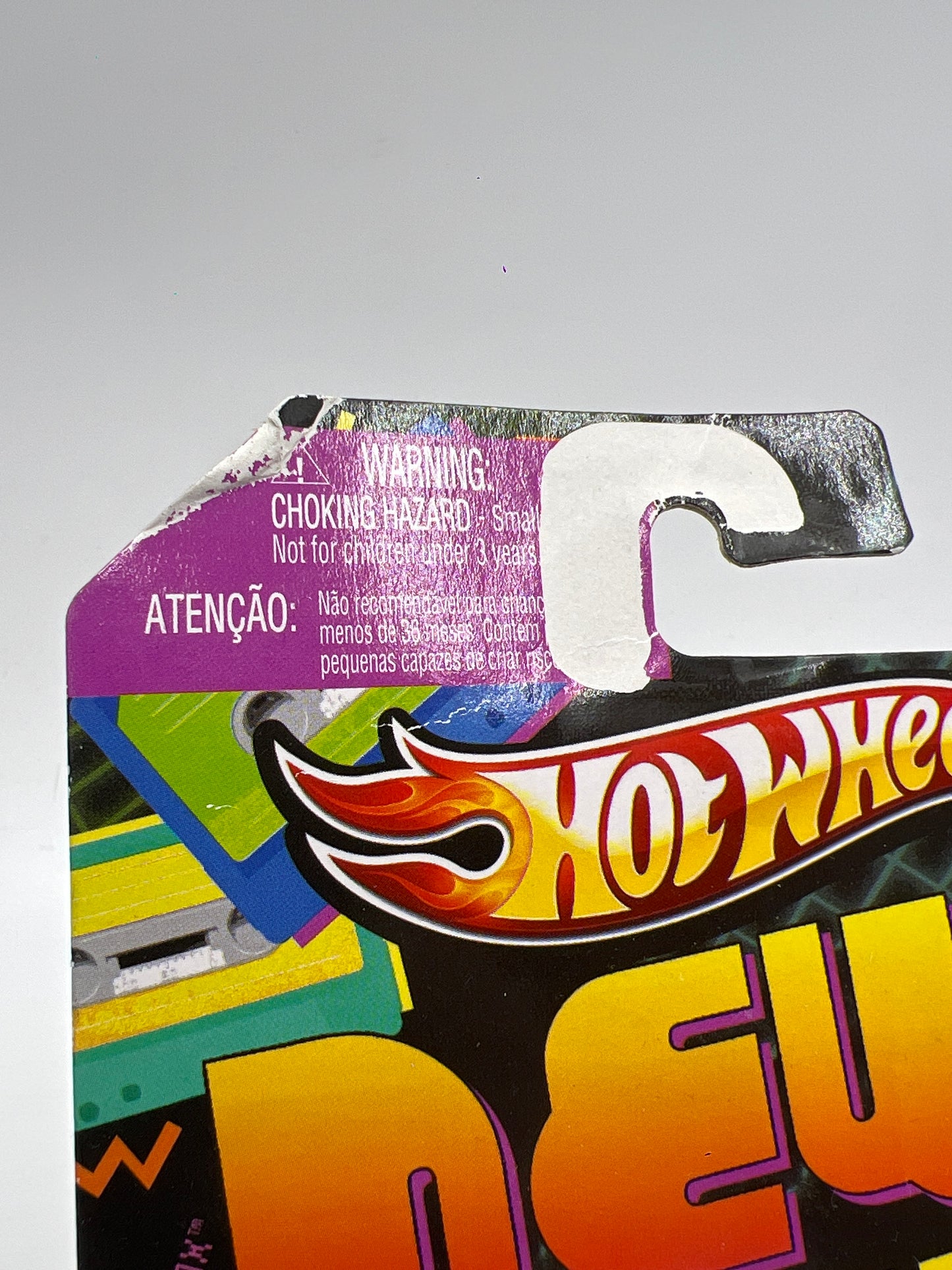 Hot Wheels Jukebox New Wave #24 DeLorean DMC-12 Black W/Protector Bad Card