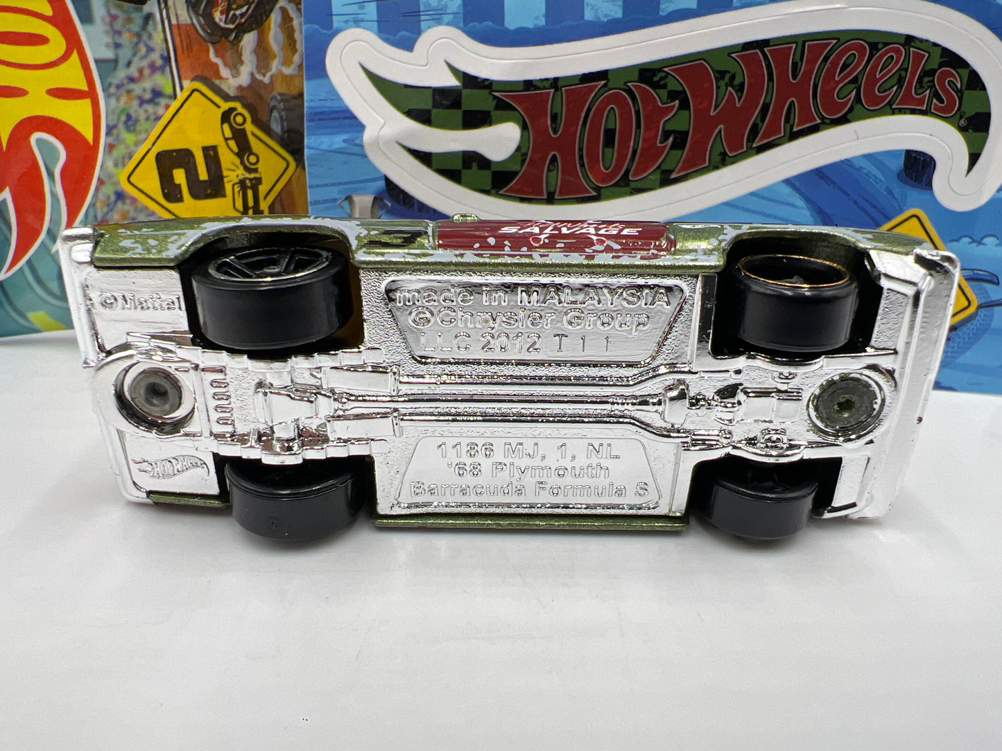 2024 Hot Wheels Mystery Models Series 2 #3 CHASE 68 Plymouth Barracuda Formula S Green