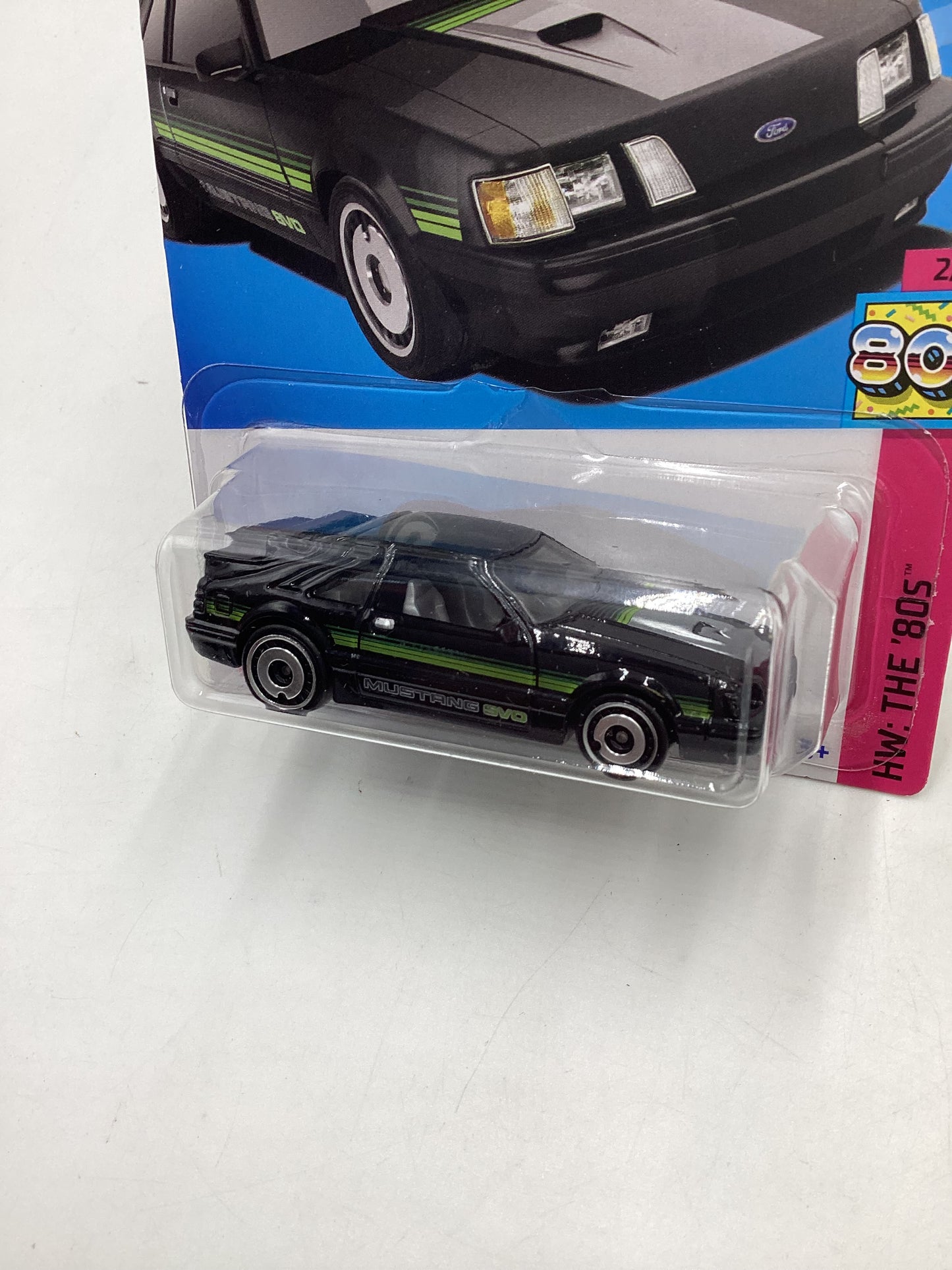 2023 Hot wheels The 80s #25 84 Mustang SVO Black 19E