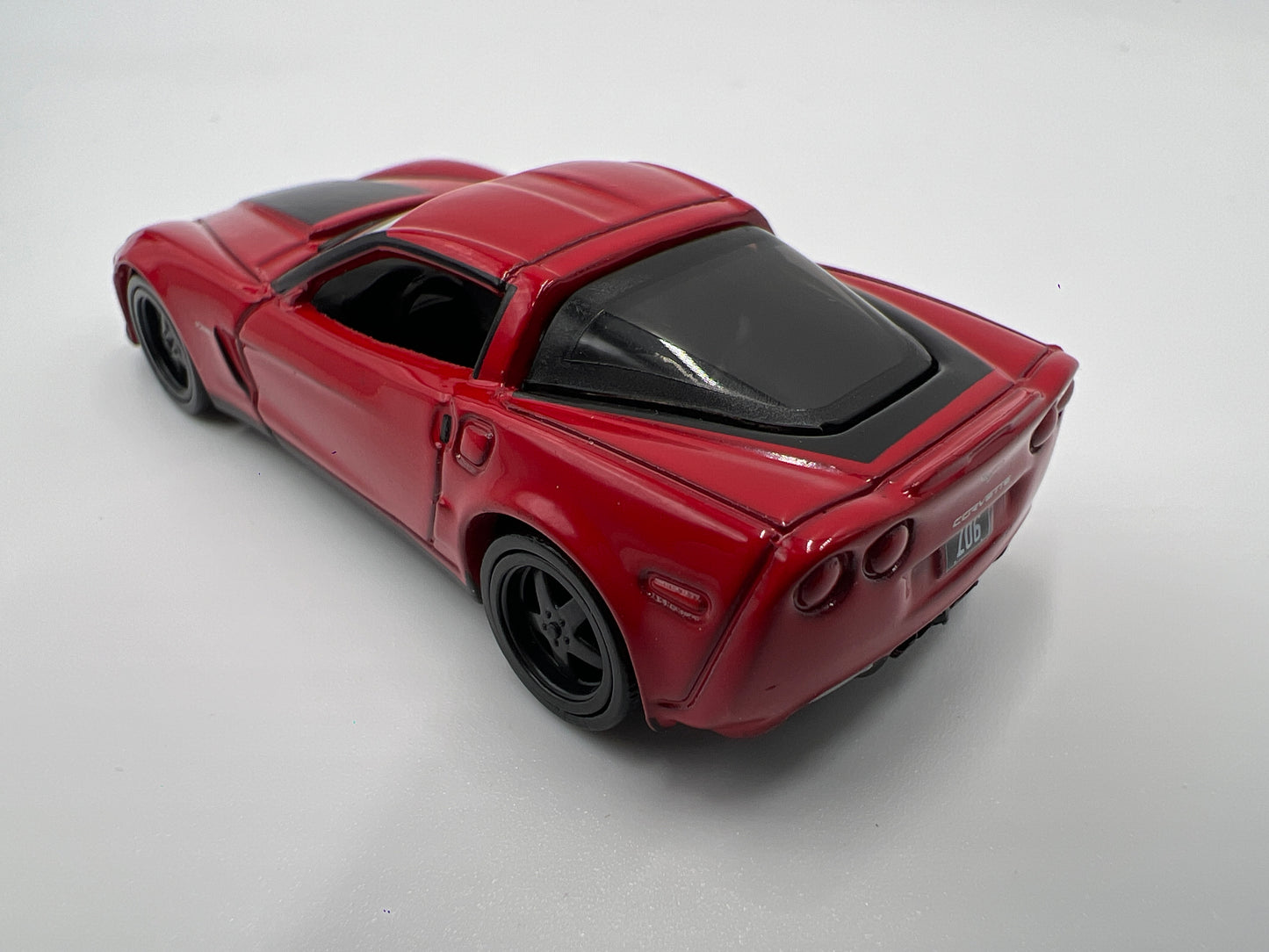 Auto World 1/64 Target Exclusive Deluxe 4 Pack Release 2 Version A 2010 Chevy Corvette Z06 Red Loose