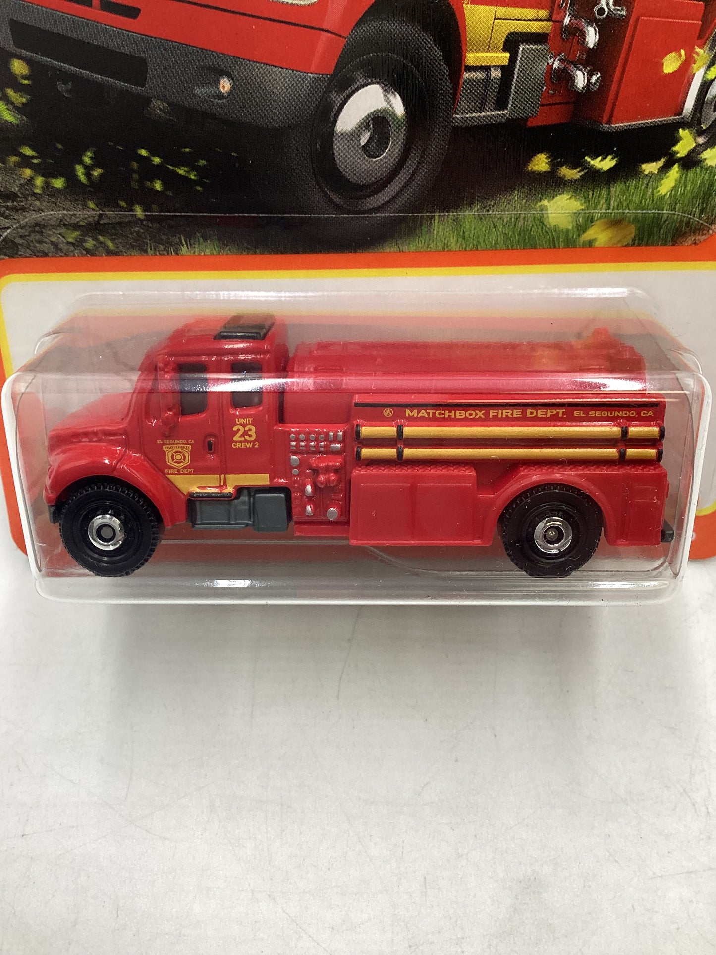 2024 Matchbox G Case #76 Freightliner M2 106 Fire Truck Red 211B