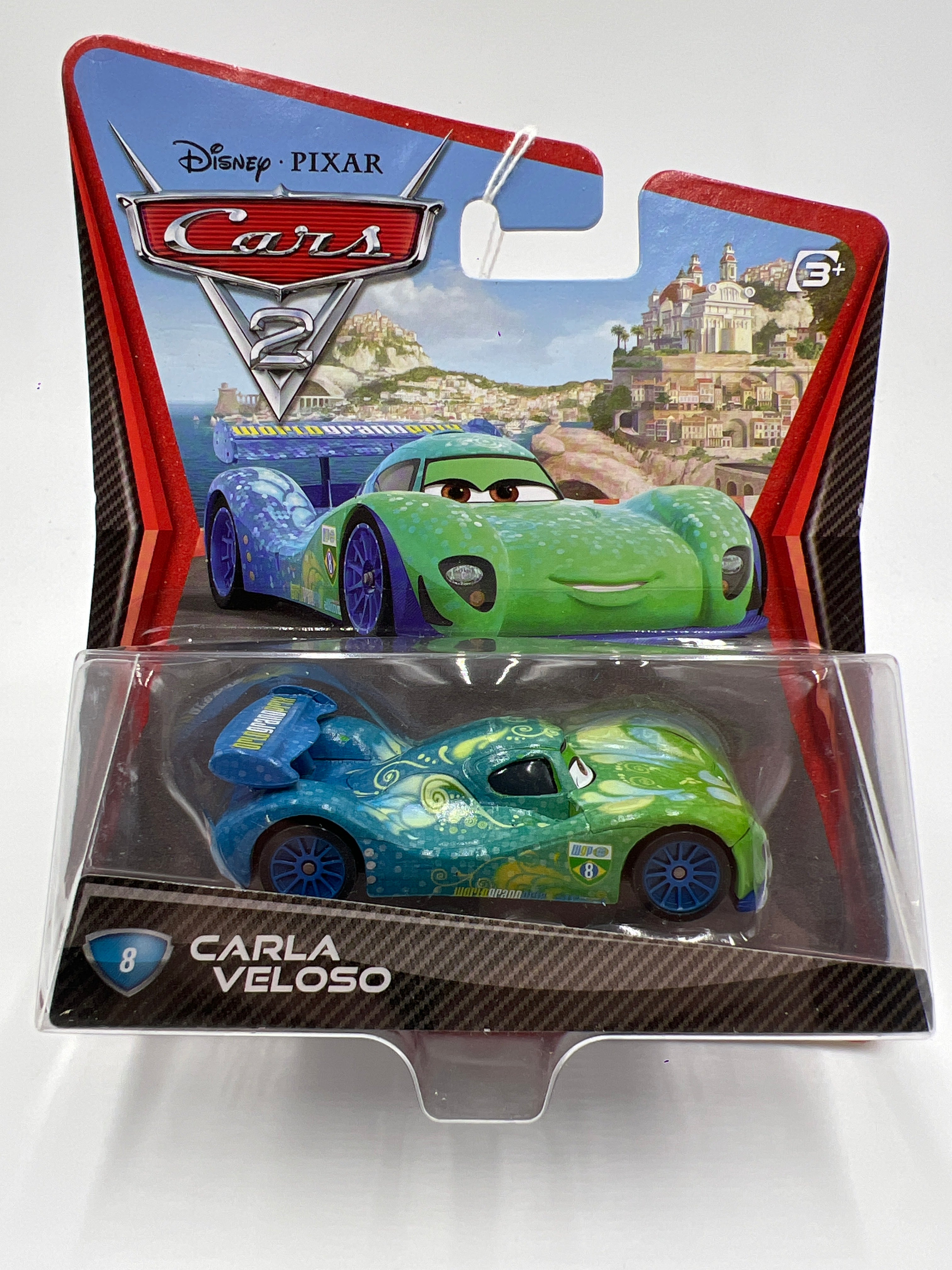 カーズ カー ディスプレイ8 Disney Pixar Cars 2 #8 Carla Veloso 141C – carolinasdiecast