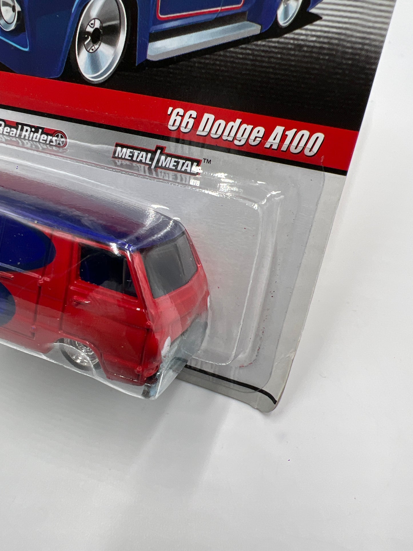 Hot Wheels Premium Delivery Slick Rides #33 66 Dodge A100 Red/Blue Spirit 76