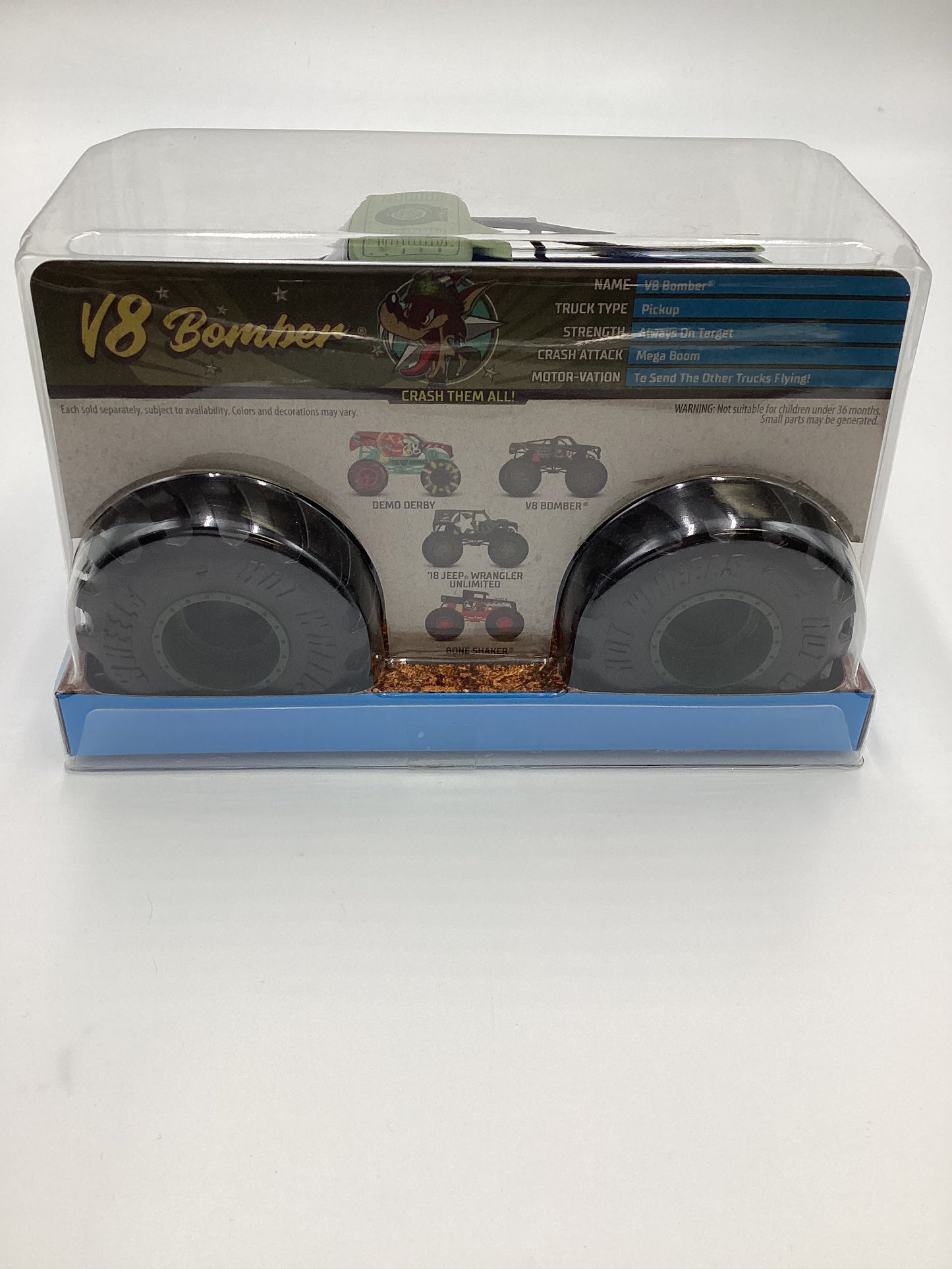 2020 Hot Wheels Monster Trucks Giant Wheels V8 Bomber