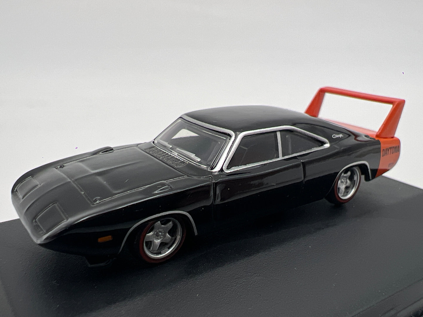 Oxford Auto Company 1/87 HO Scale Dodge Charger Daytona 1969 Black