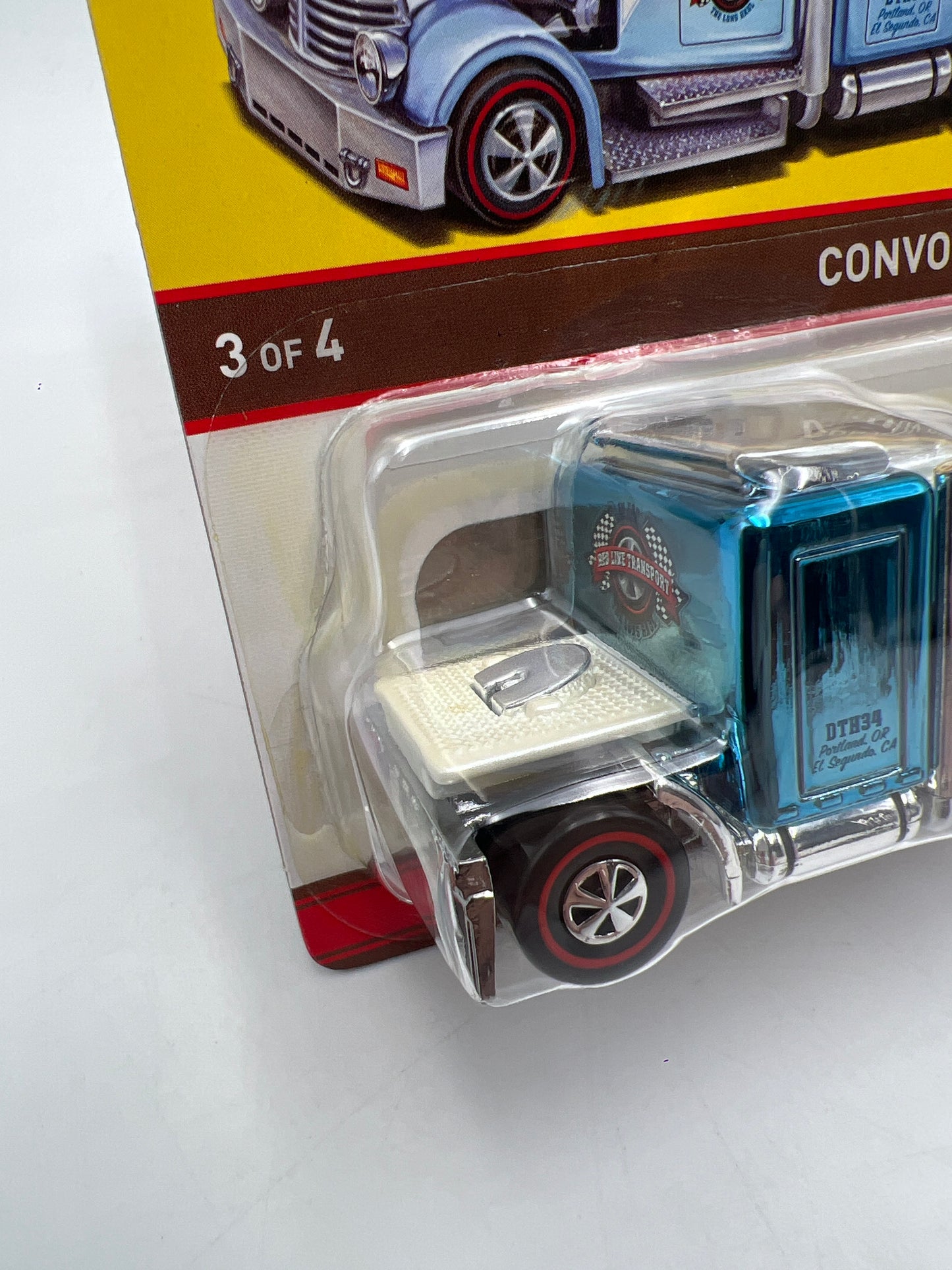 2016 Hot Wheels RLC Neo-Classics Series 14 #3 4349/6000 Convoy Custom W/Protector