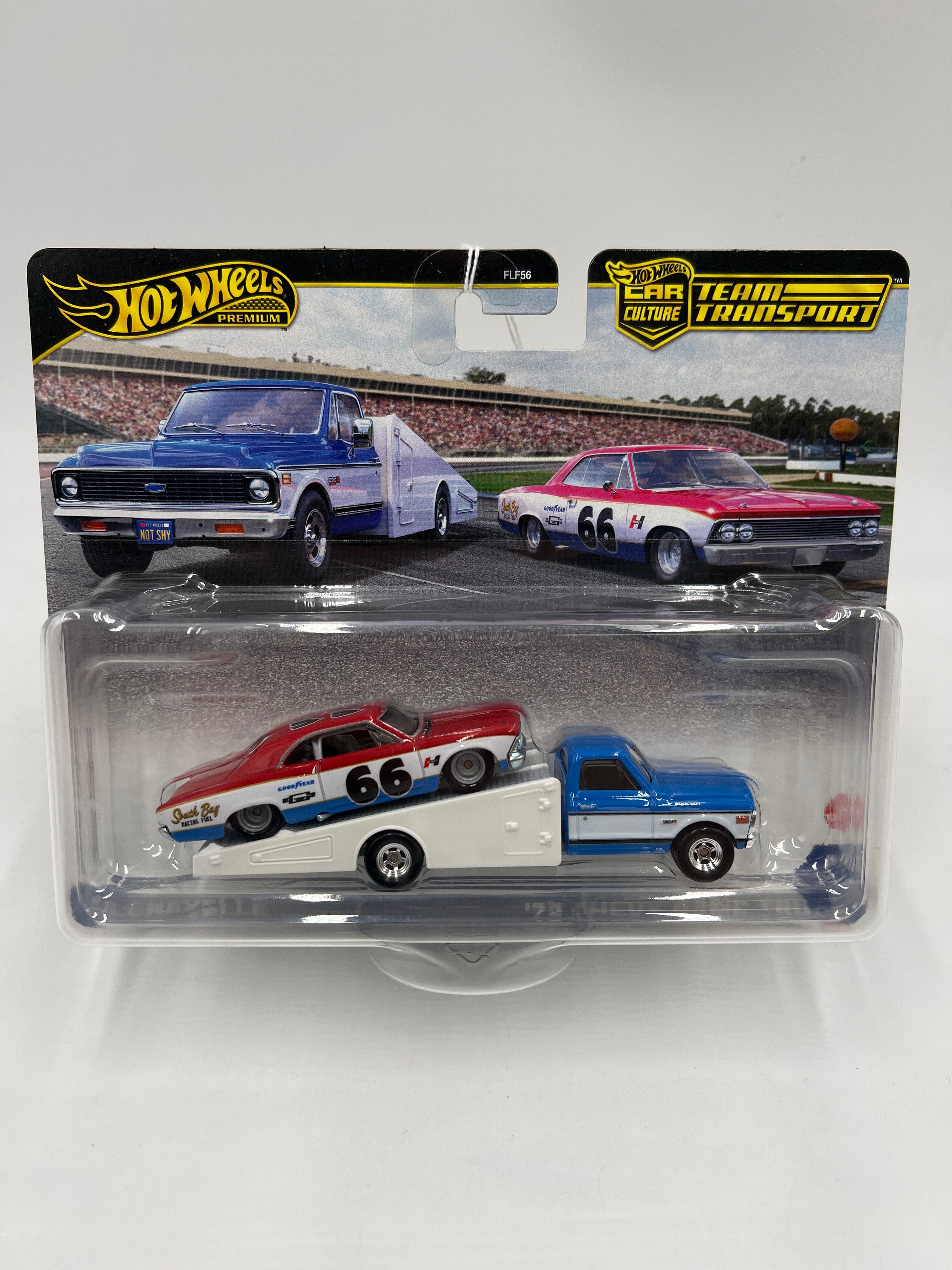 2024 Hot Wheels Team transport #64 66 Chevelle / 72 Chevy Ramp