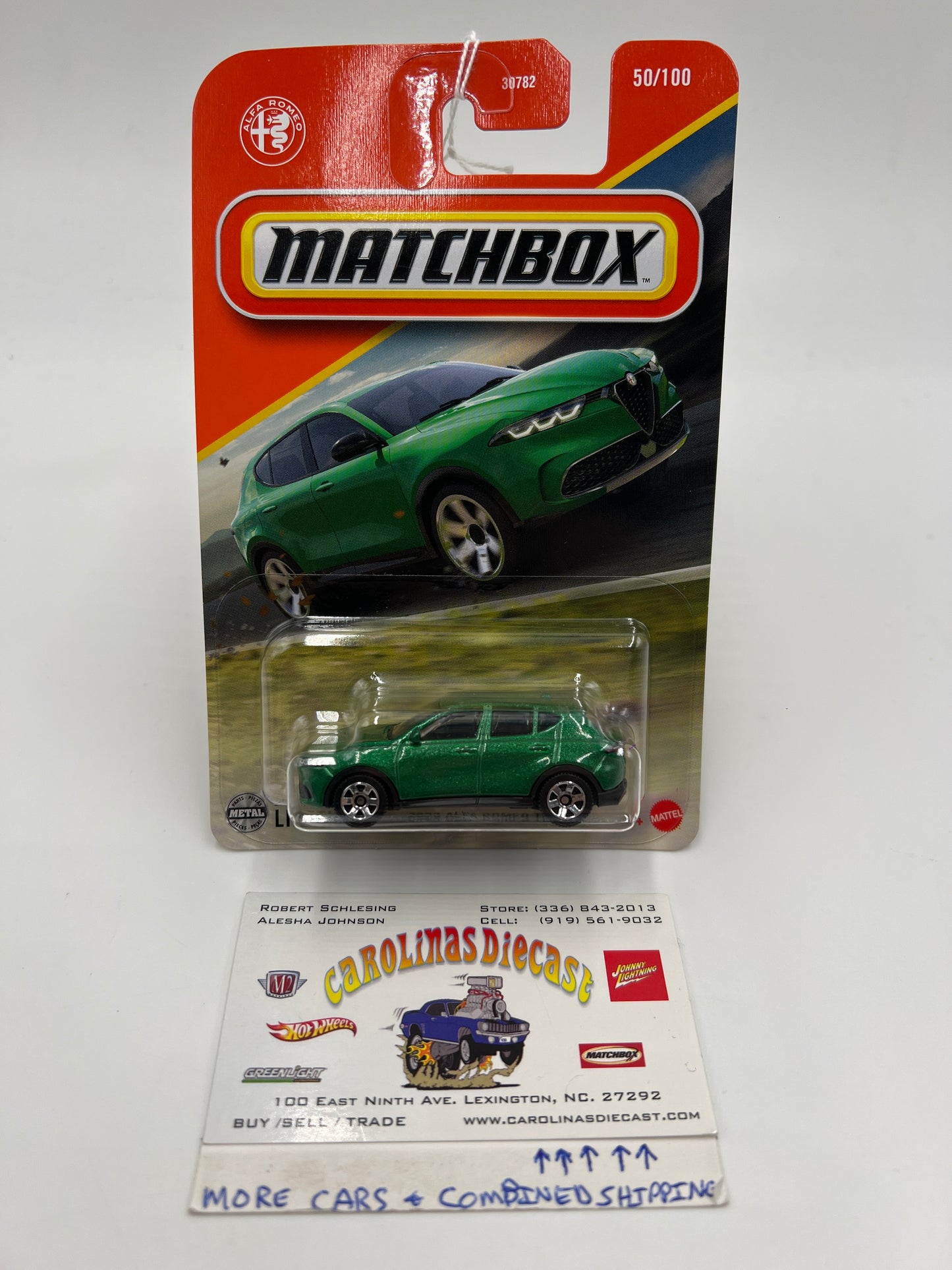 2025 Matchbox #50 2023 Alfa Romeo Tonale Green 214B