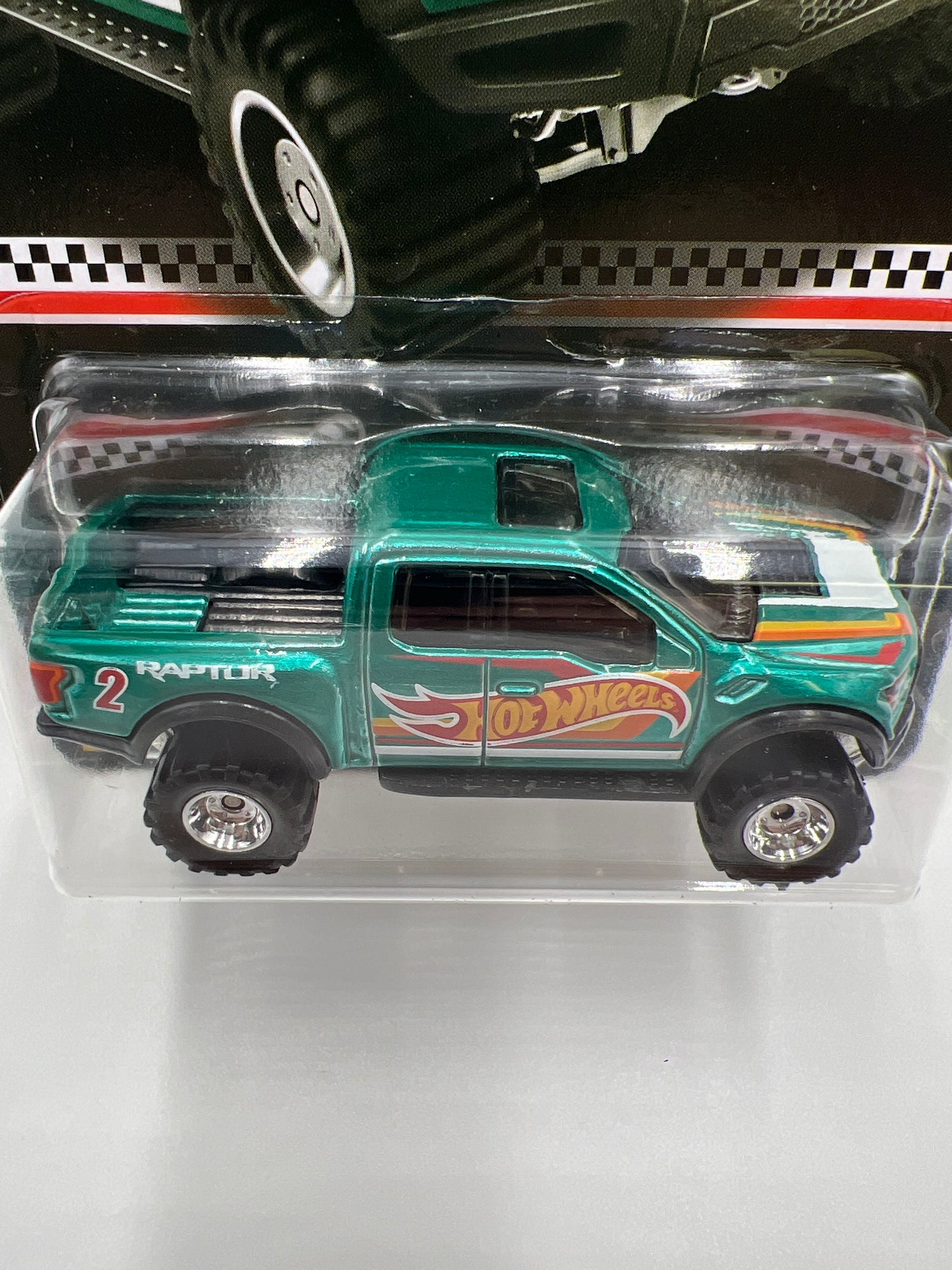 2021 Hot Wheels Collectors Edition Mail in #2 17 Ford F-150 Raptor Green W/Protector