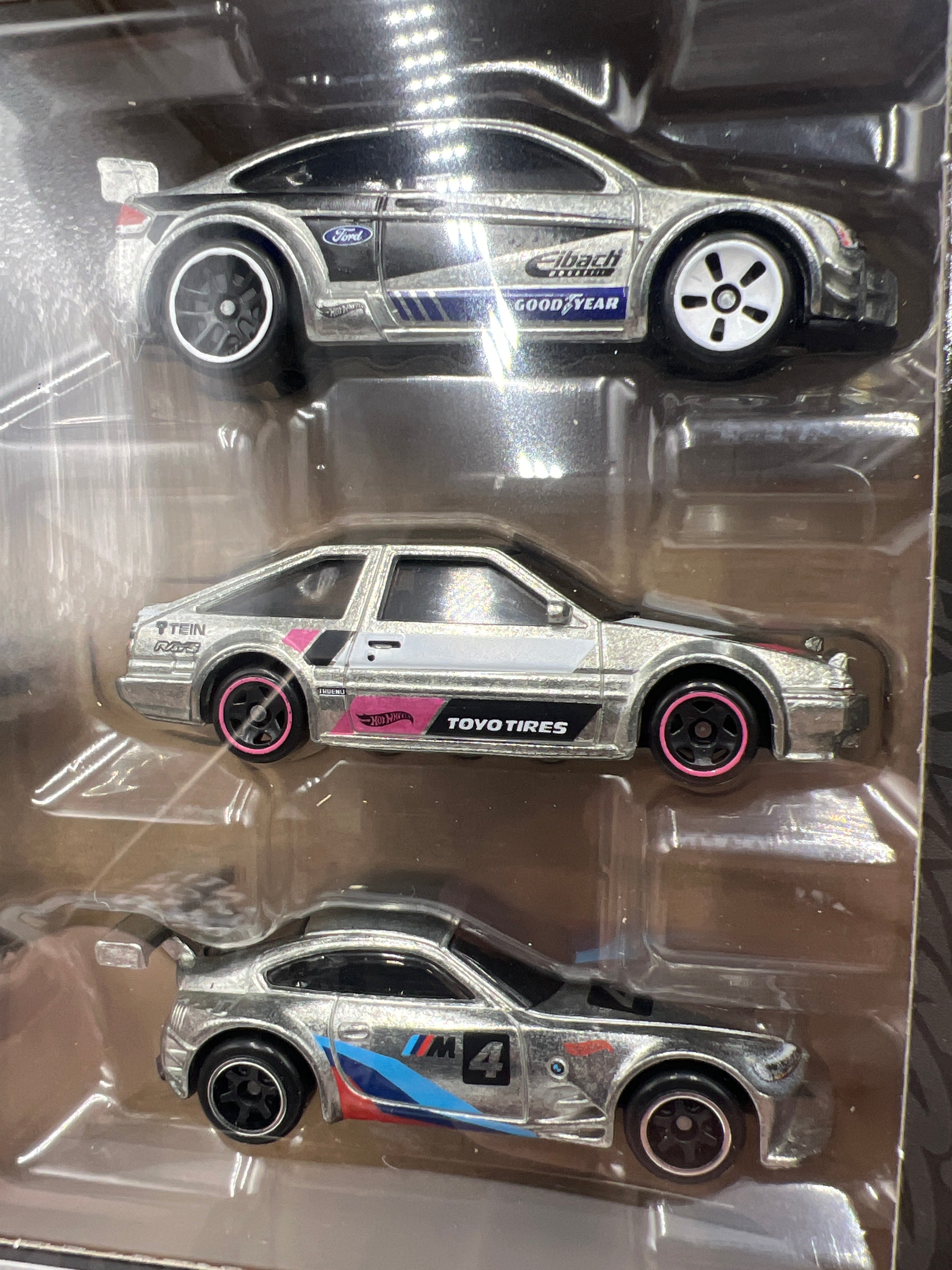 2025 Hot Wheels Silver Series Walmart Exclusive Zamac Box Set of 6