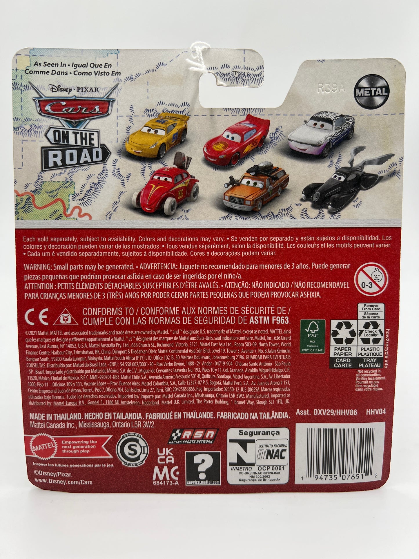 2022 Disney Pixar Cars On The Road Kay Pillar Durev 138i