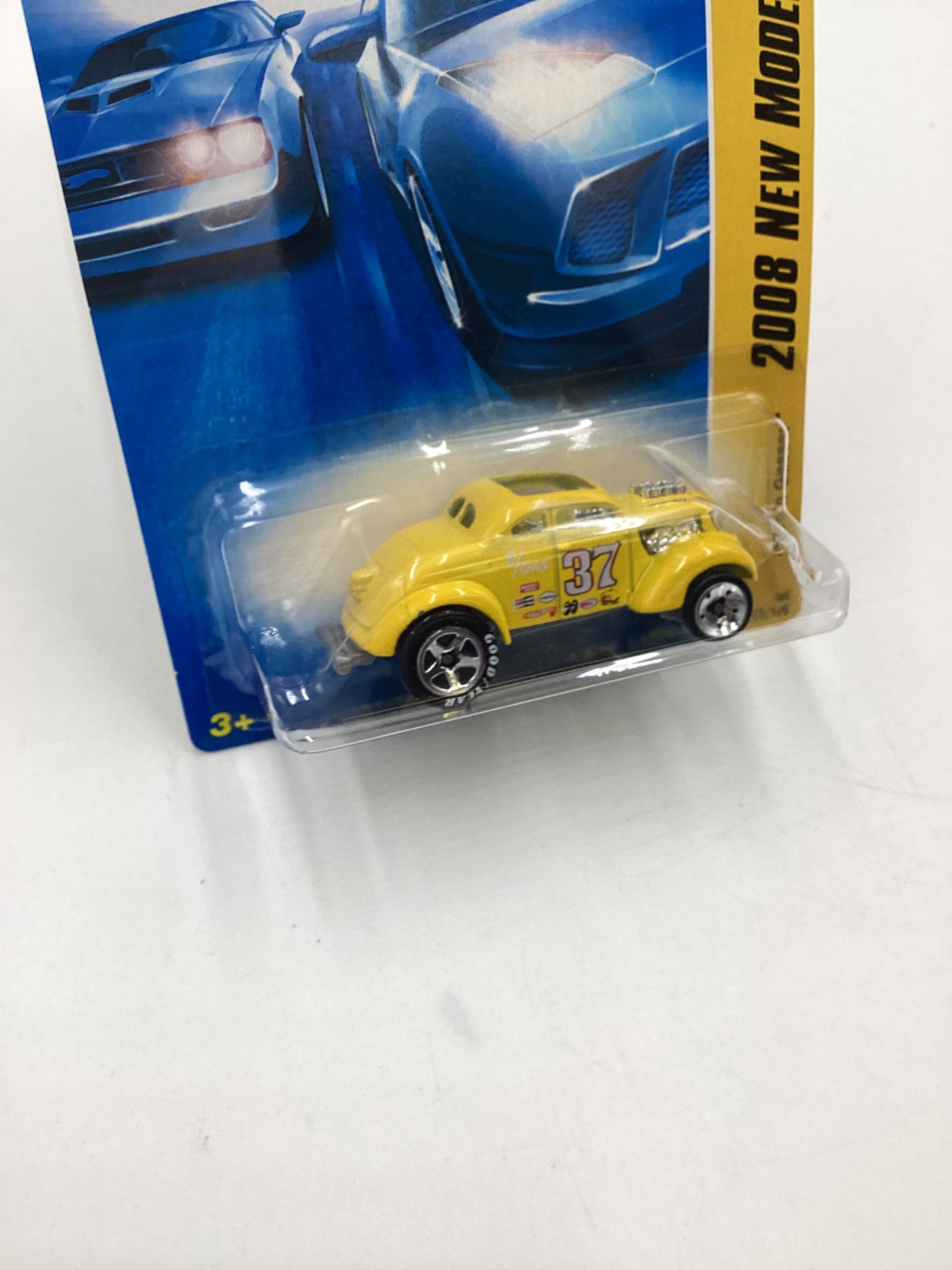 2008 Hot Wheels New Models #25 Pass N Gasser Yellow 56E