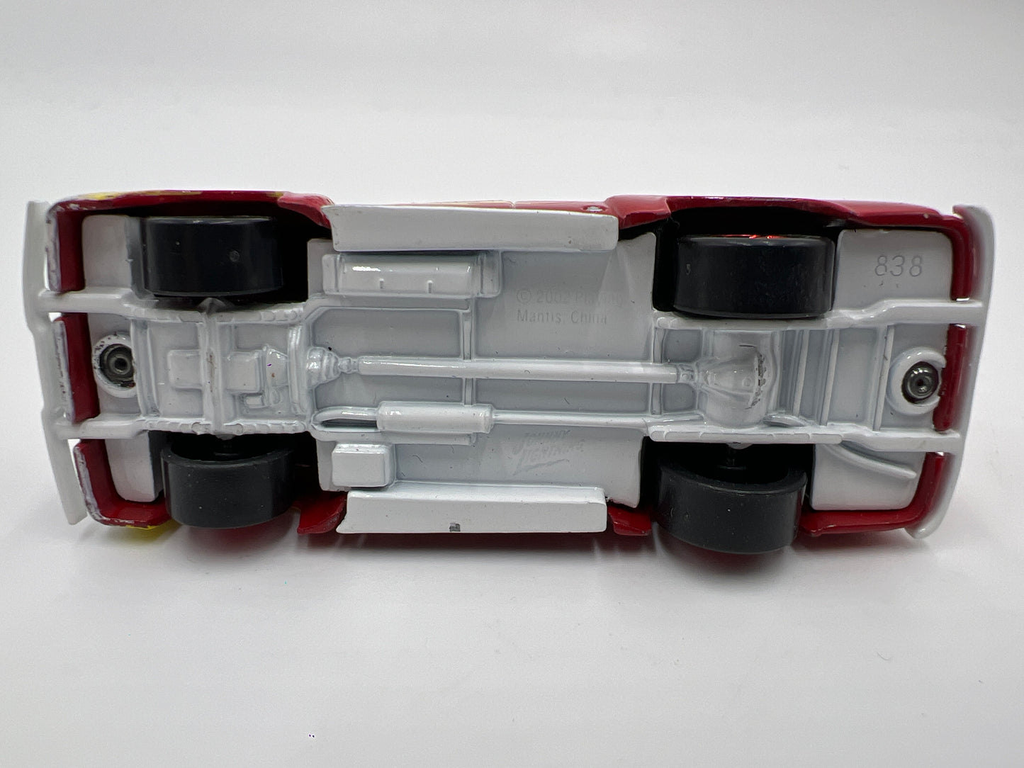 Johnny Lightning 1/64 White Lightning Chase Woodys & Panels 55 Ford Panel Delivery Red