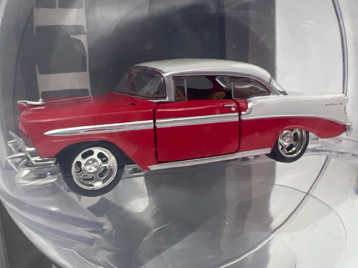 2026 M2 Machines Christmas Holiday Ornaments 2 Pack 1956 Chevrolet Bel Air